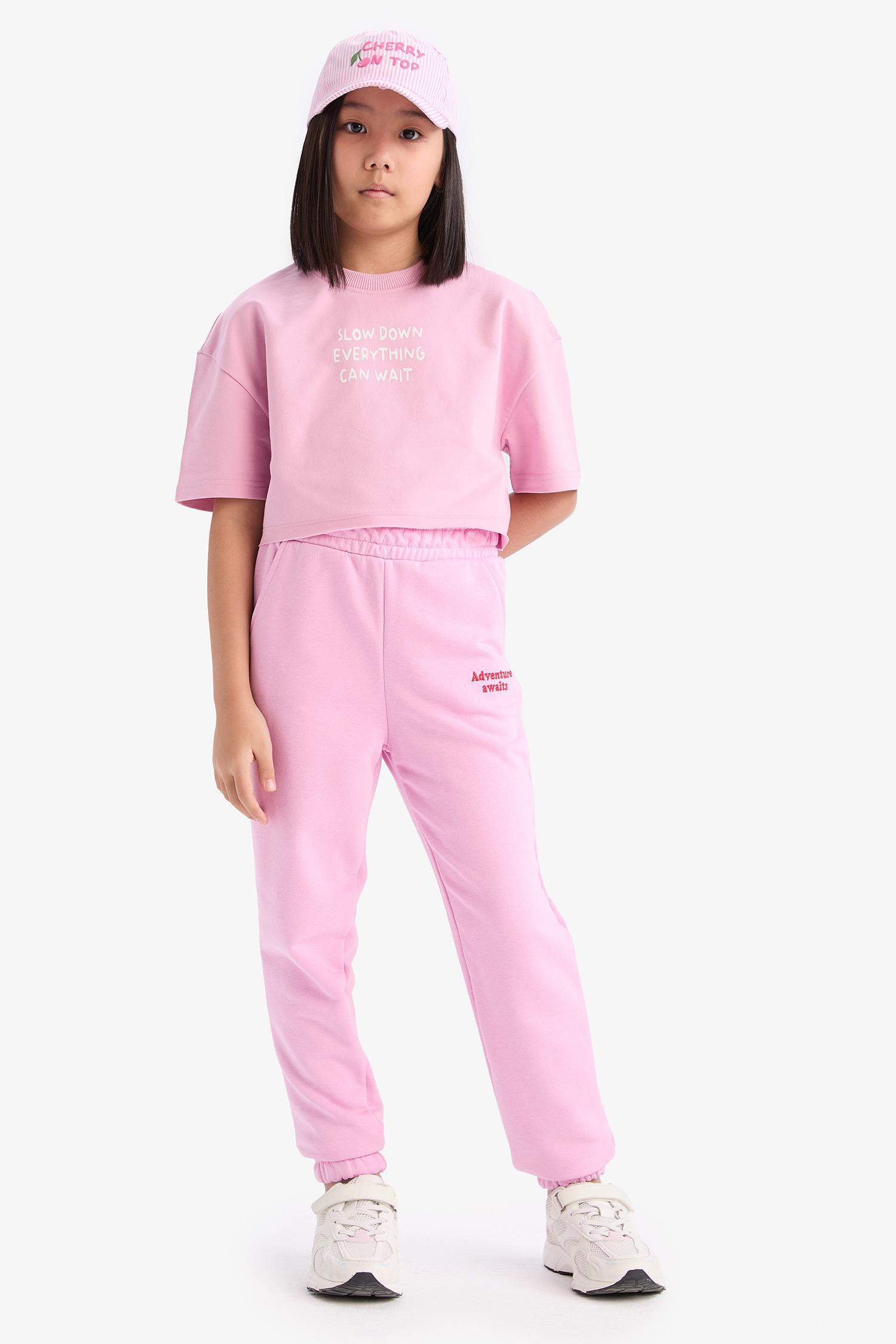 سروال رياضي بنات مطبوع