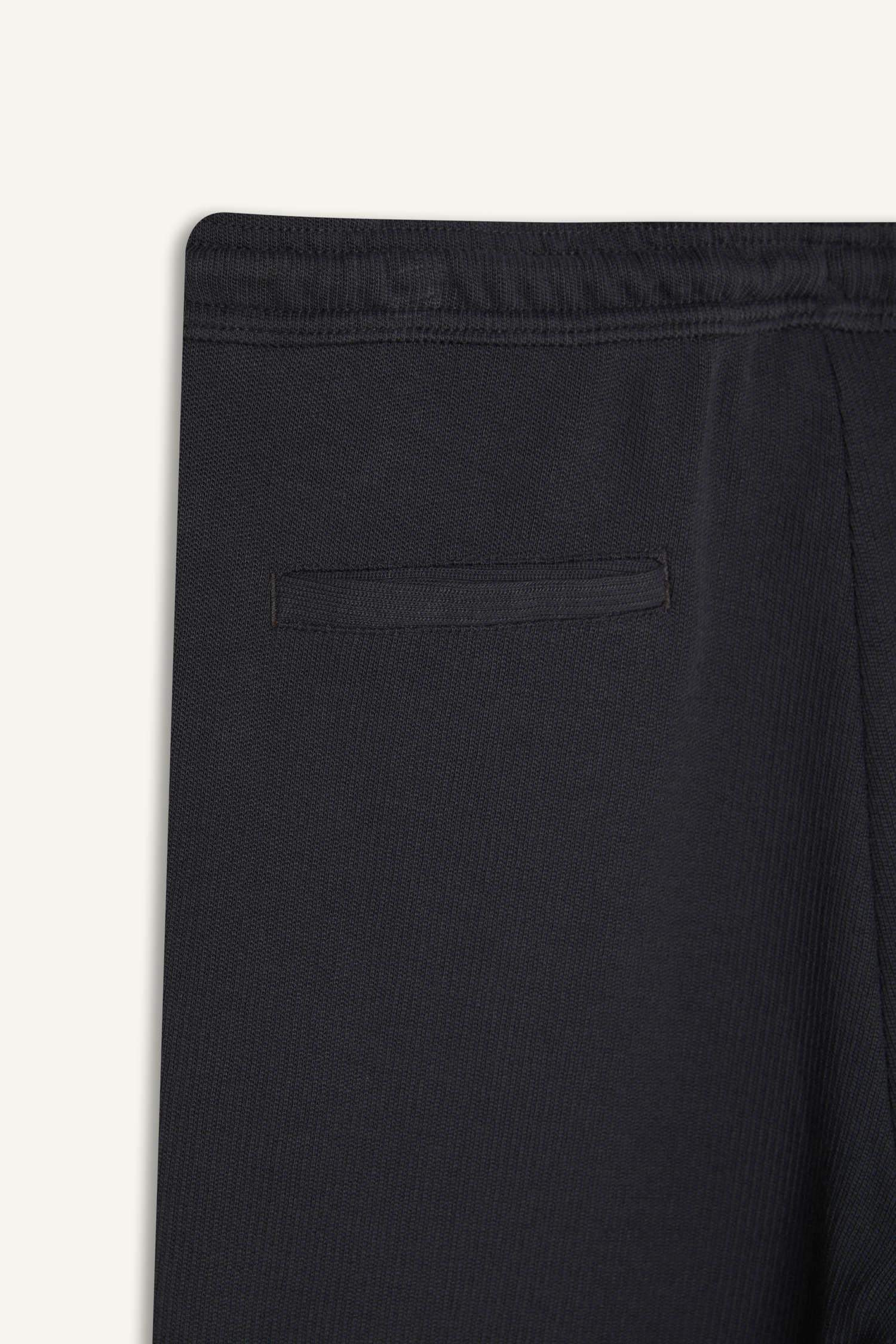 Regular Fit Tied Waist Straight Leg Sweatpants
