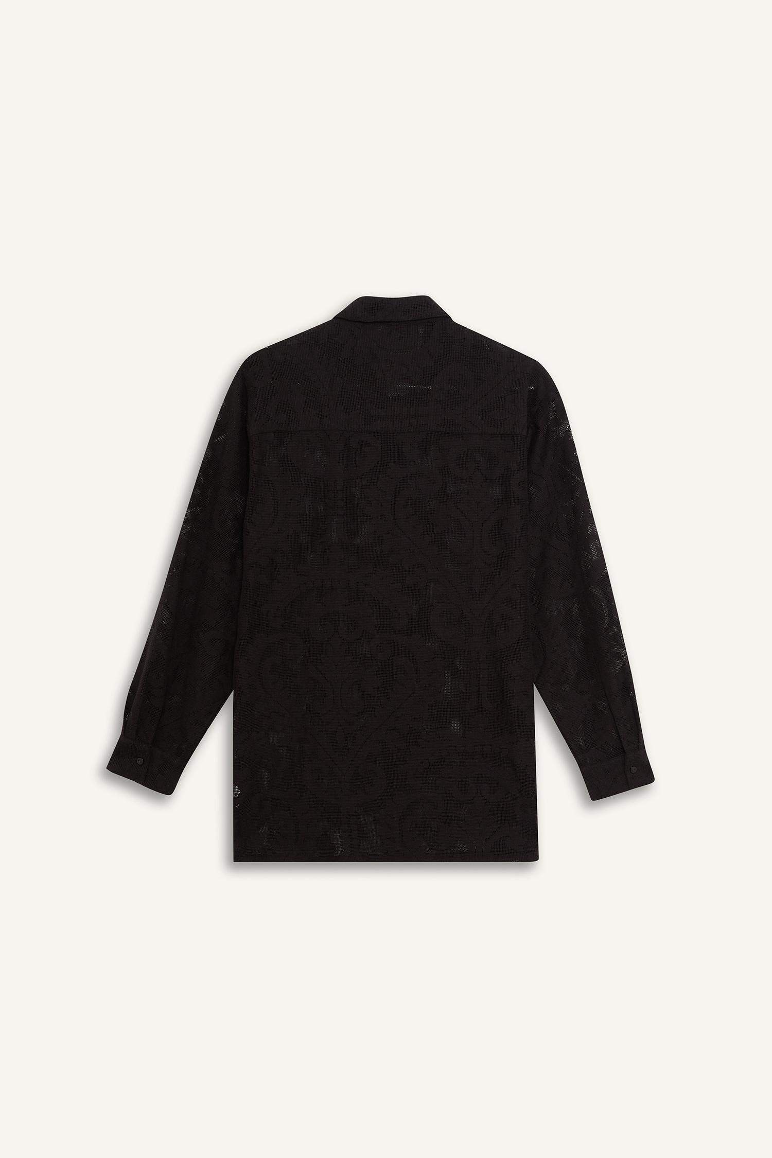  Fall in Love قميص بحر دانتيل قصة عادية من