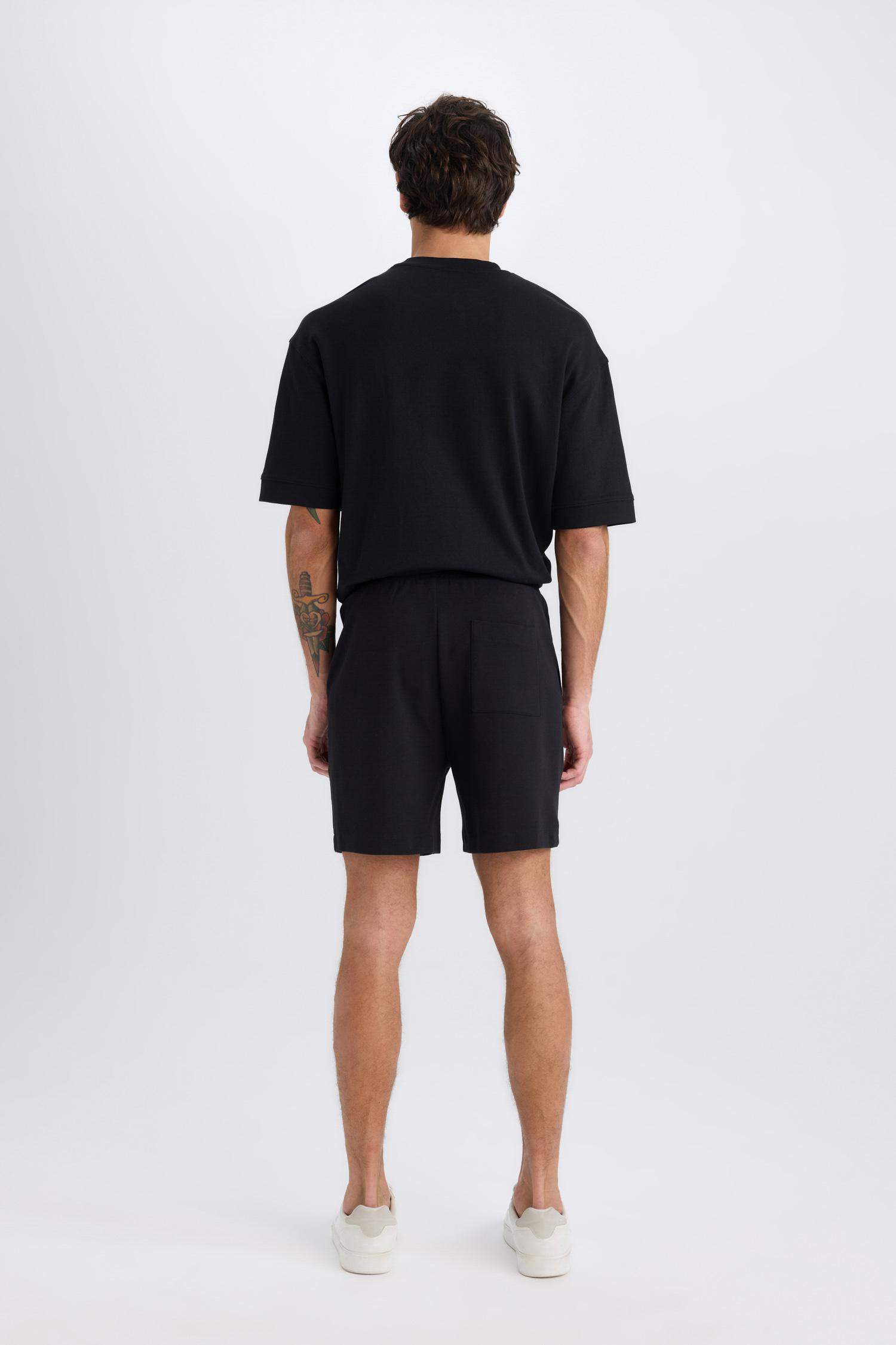 Regular Fit Regular Hem Shorts