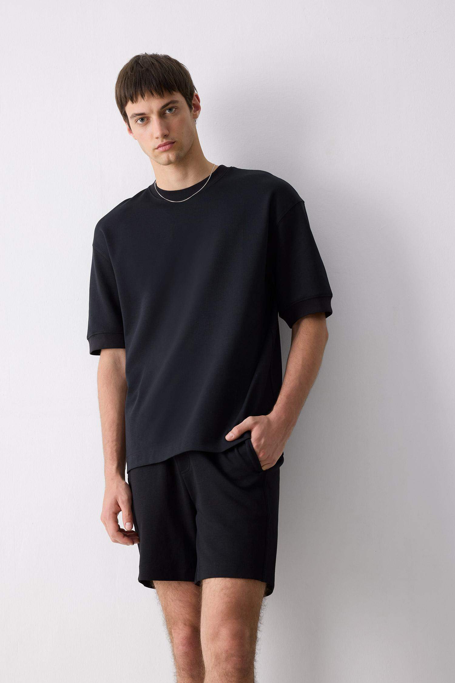 Regular Fit Regular Hem Shorts