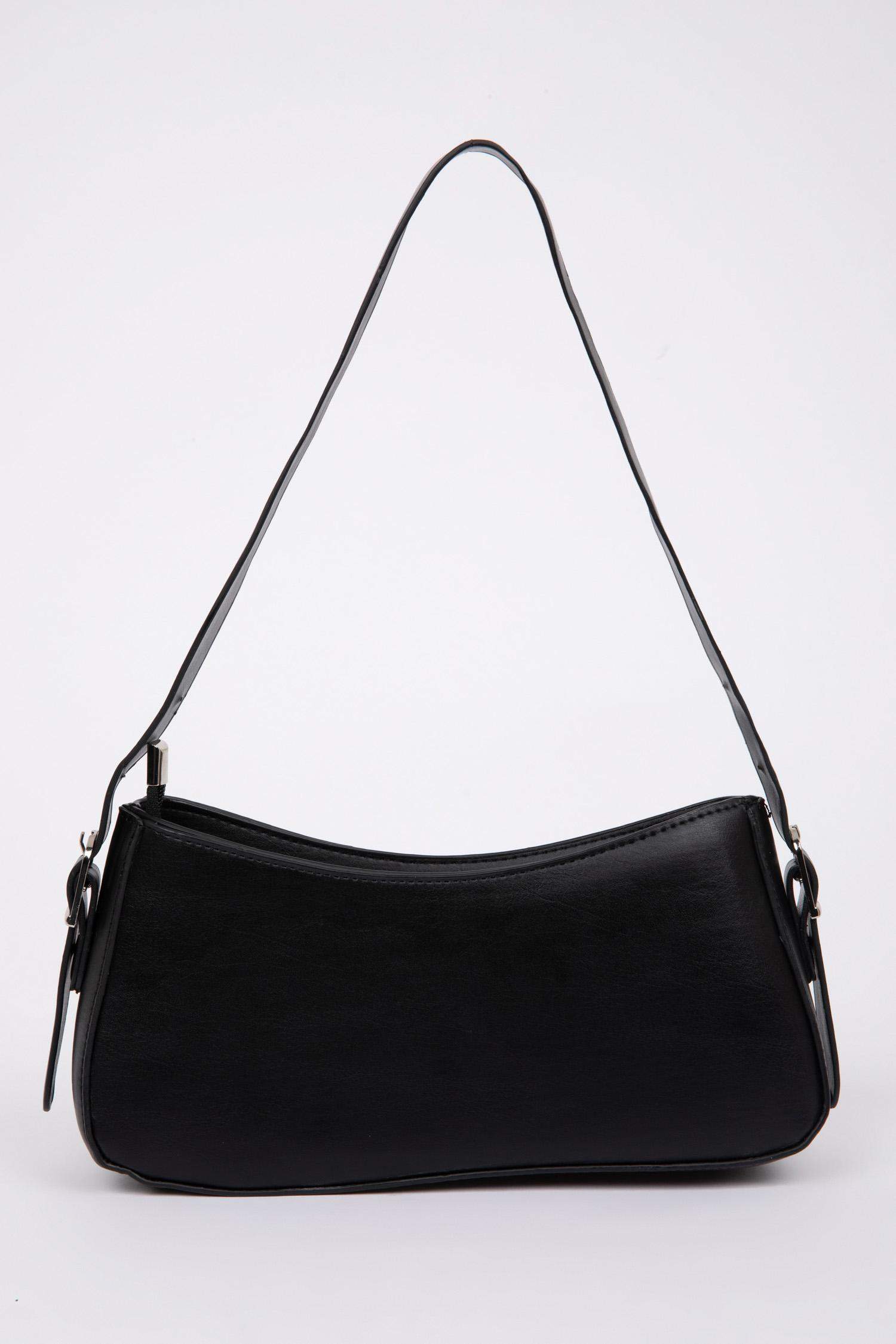 Kadın Fermuar Detaylı Omuz Çantası