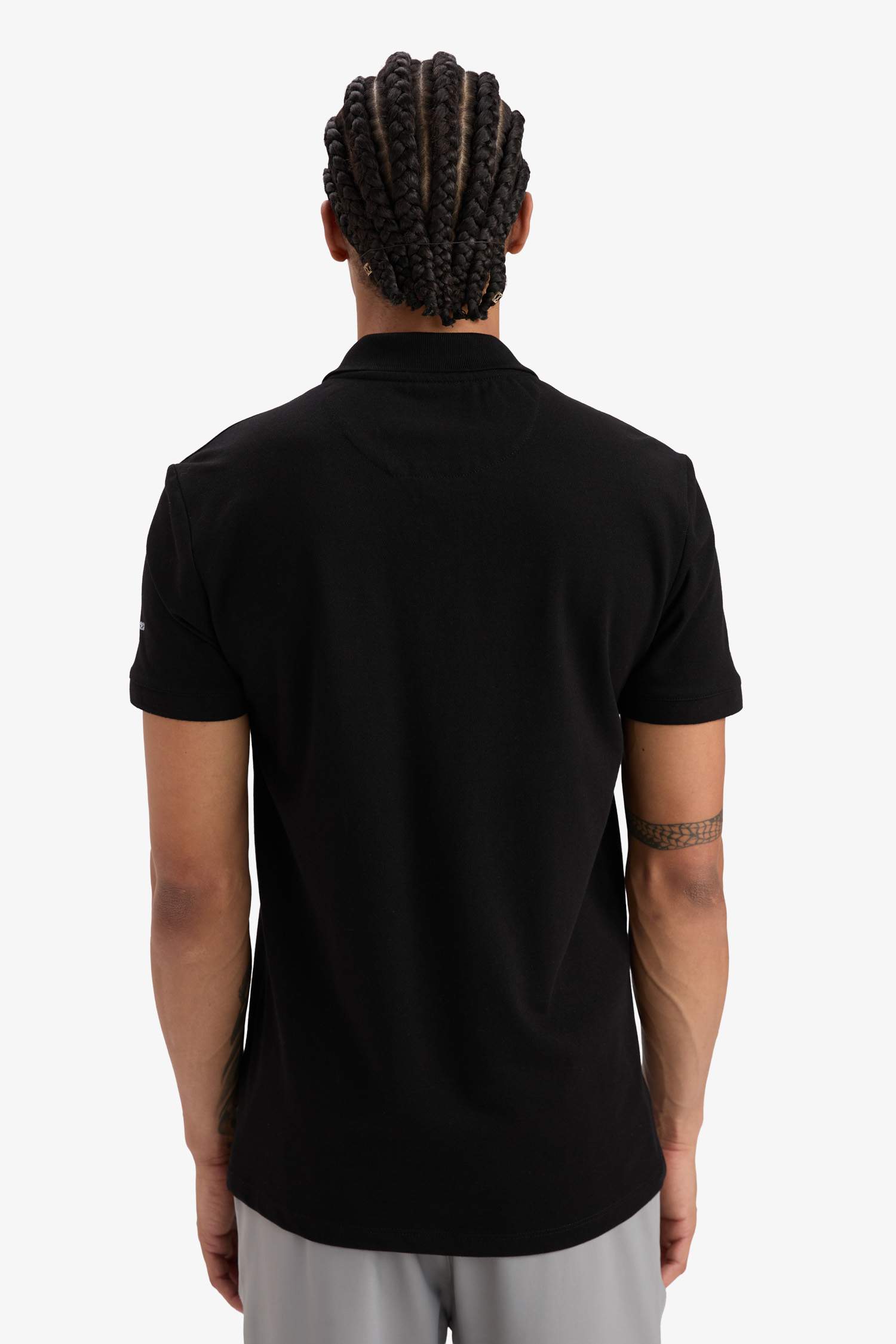 DeFactoFit Slim Fit Pique Polo T-Shirt