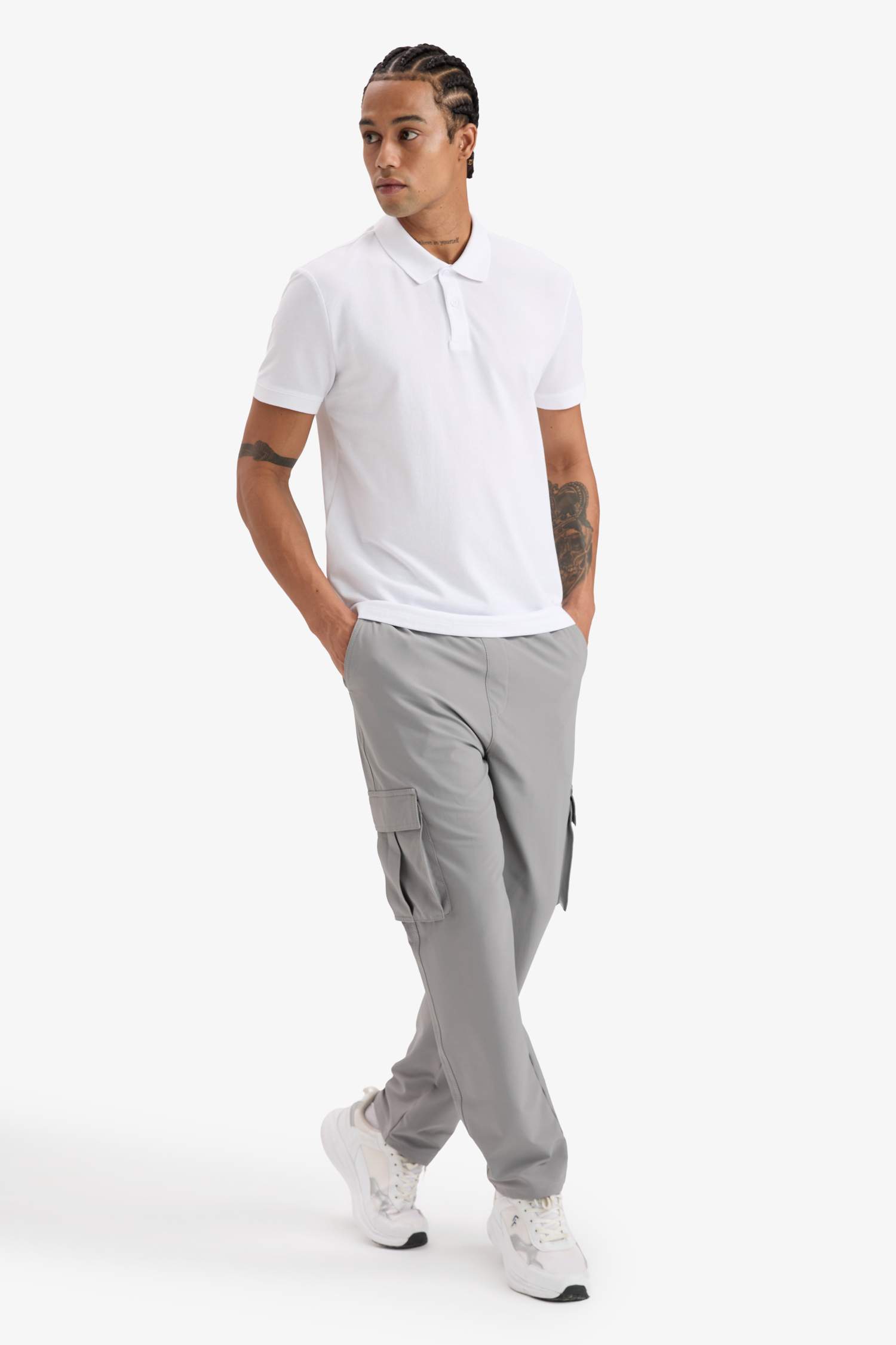 تيشيرت بولو بيكة سليم فيت بياقة بولو