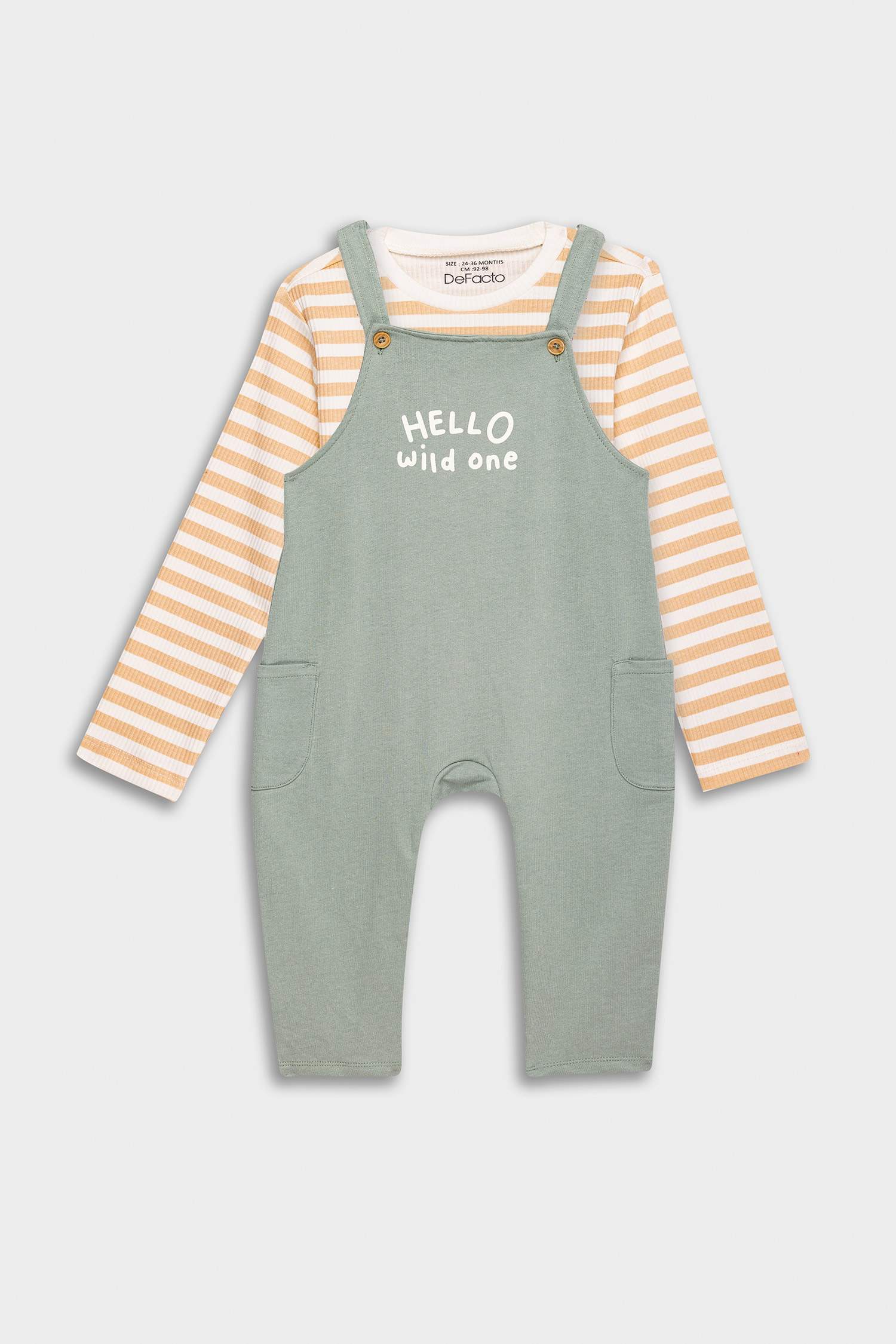 Baby Boy Striped Thin Fabric 2 Piece Set