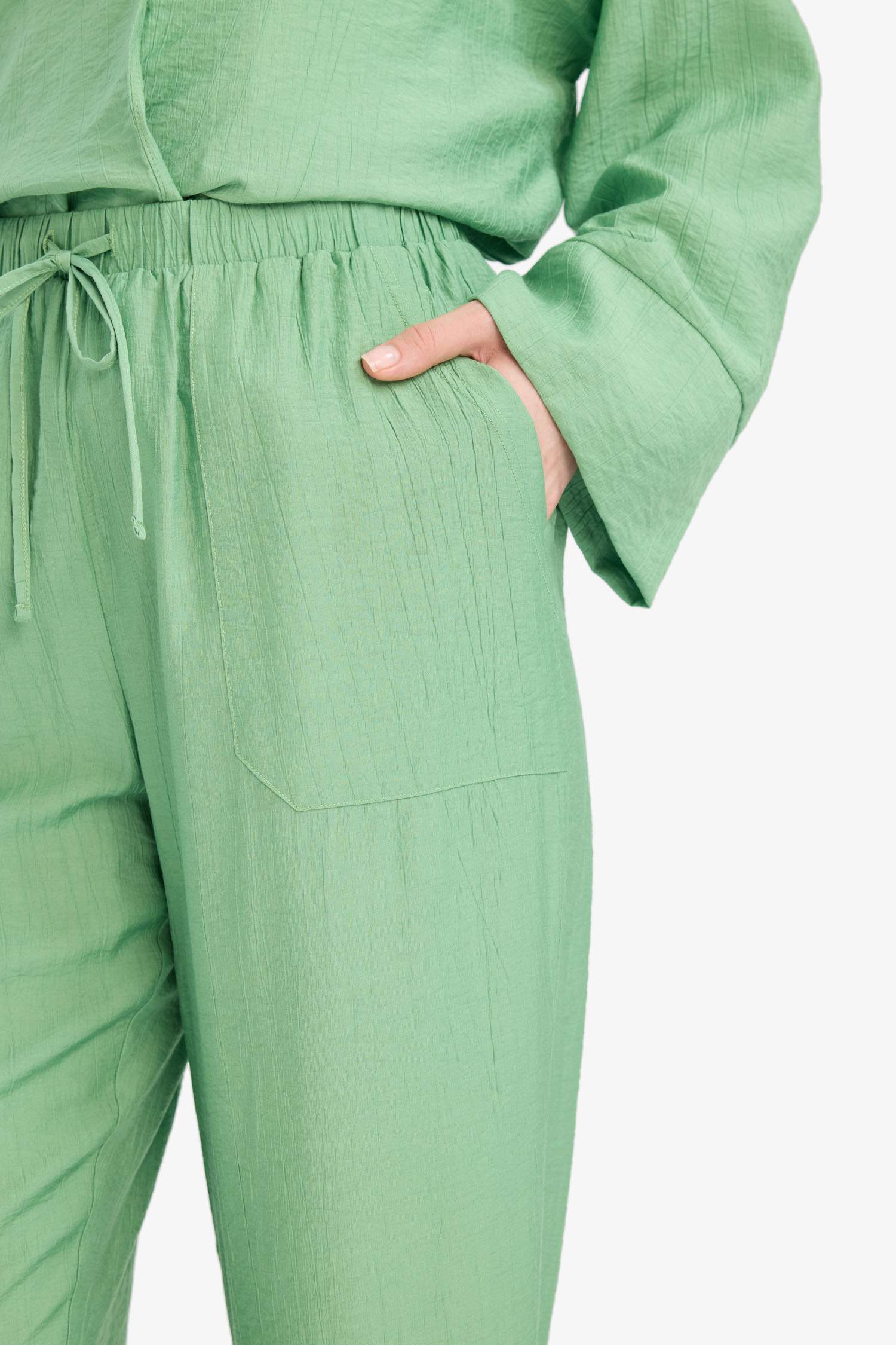 Beli Lastikli Harem Pantolon