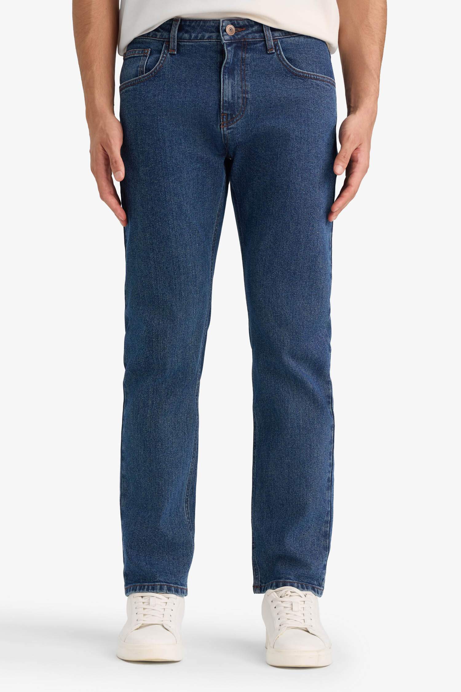 Sergio Regular Fit Normal Kalıp Normal Bel Boru Paça Jean Pantolon