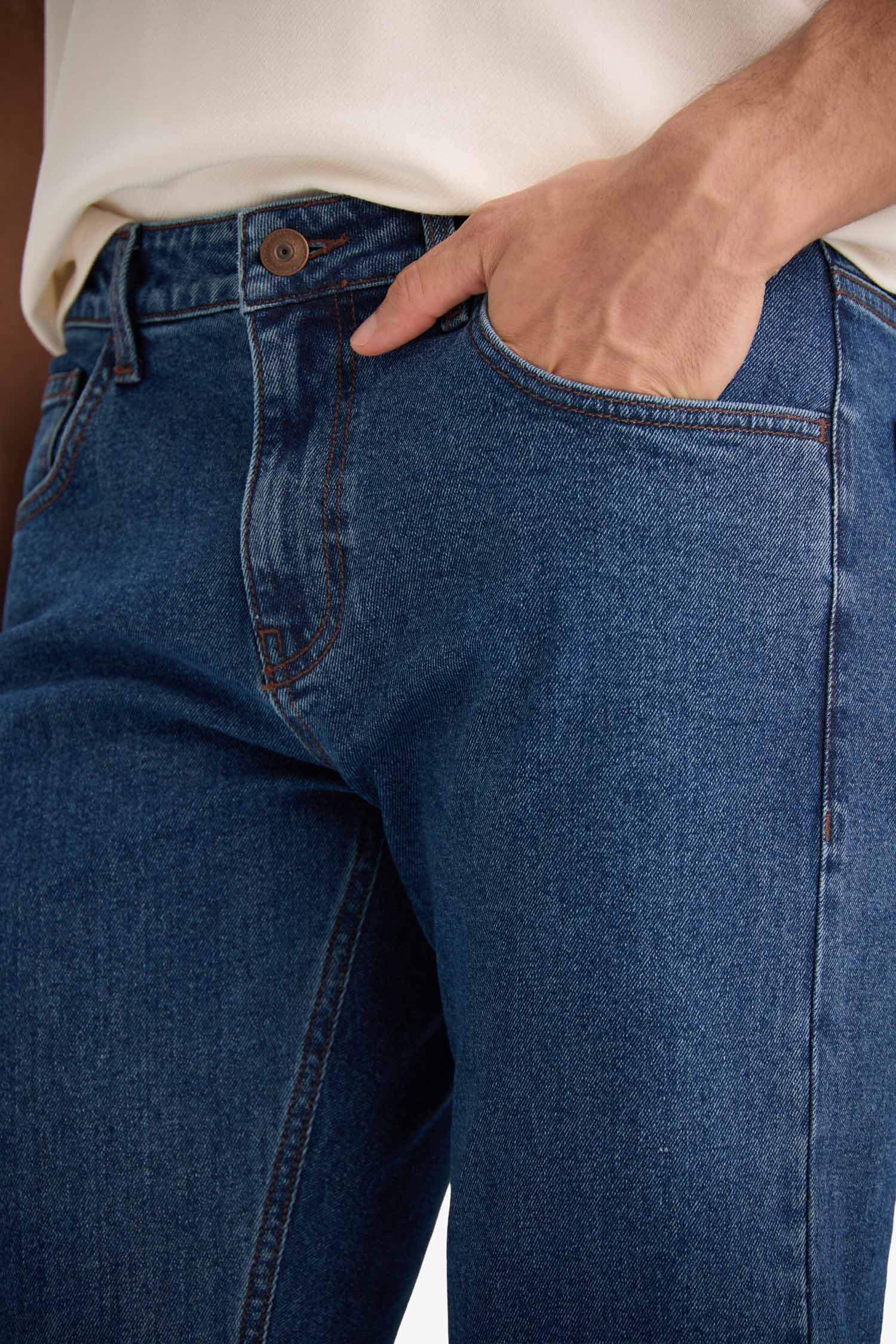 Sergio Regular Fit Normal Kalıp Normal Bel Boru Paça Jean Pantolon