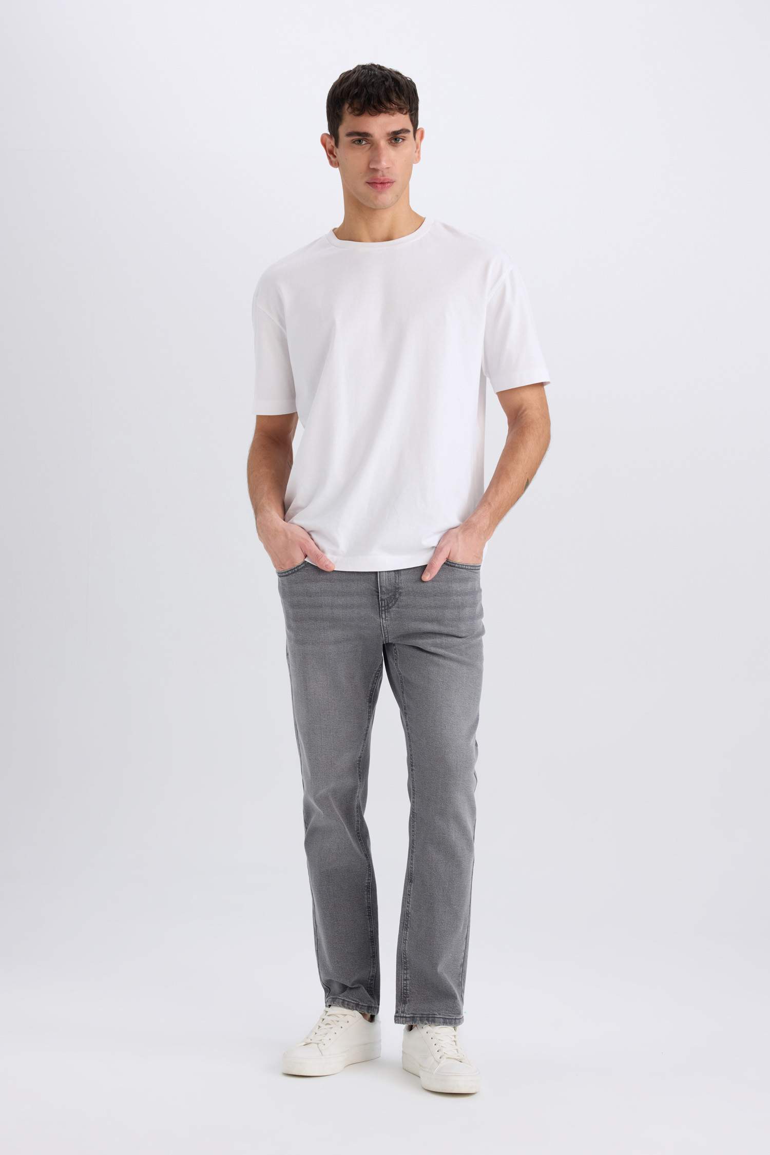 Sergio Regular Fit Normal Kalıp Normal Bel Boru Paça Jean Pantolon