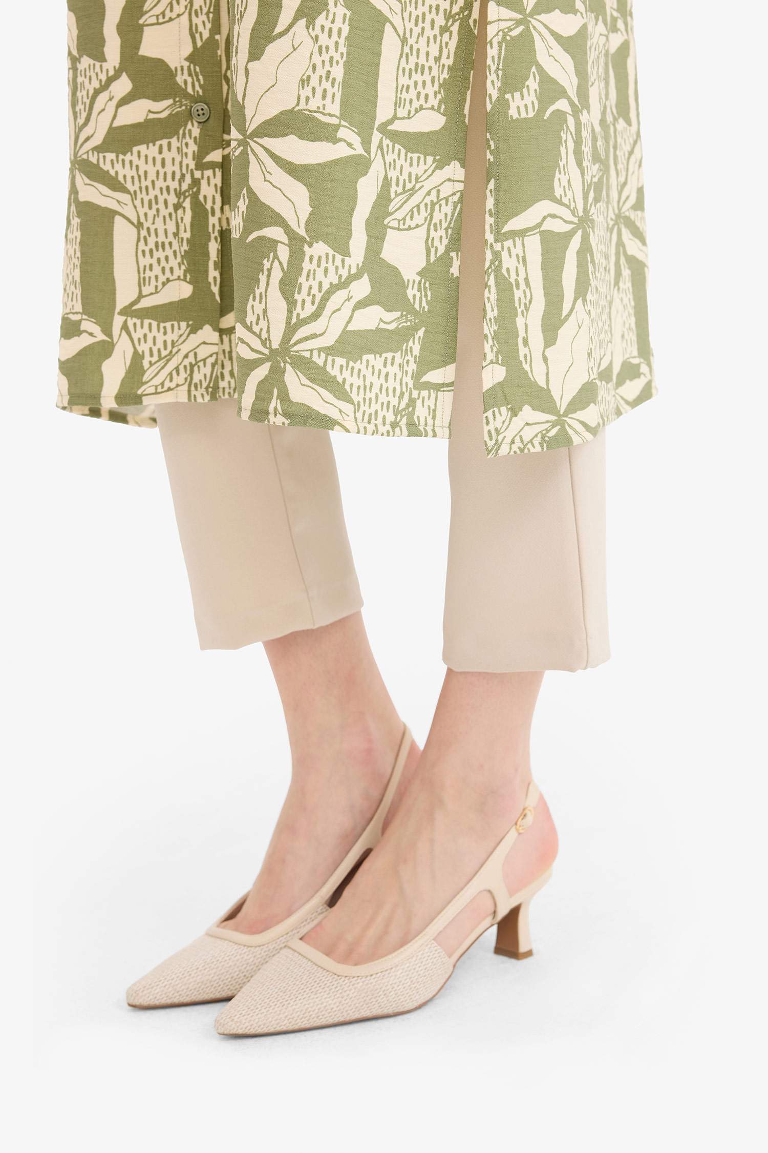 تونيك مطبوع قصة عادية