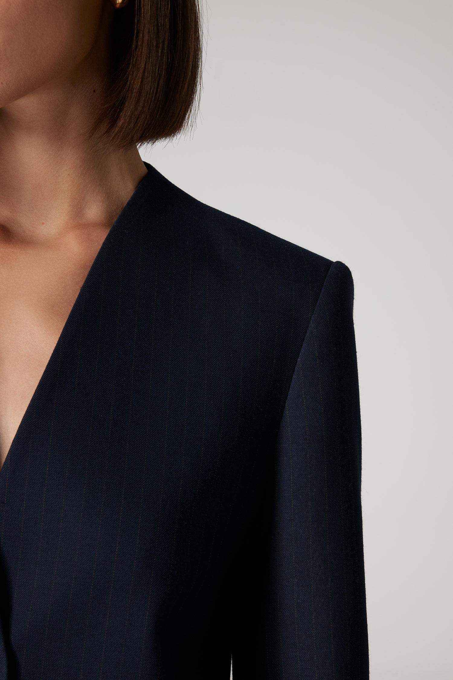 Sorbe x DeFacto Regular Fit V Yaka Düğmeli Blazer Ceket