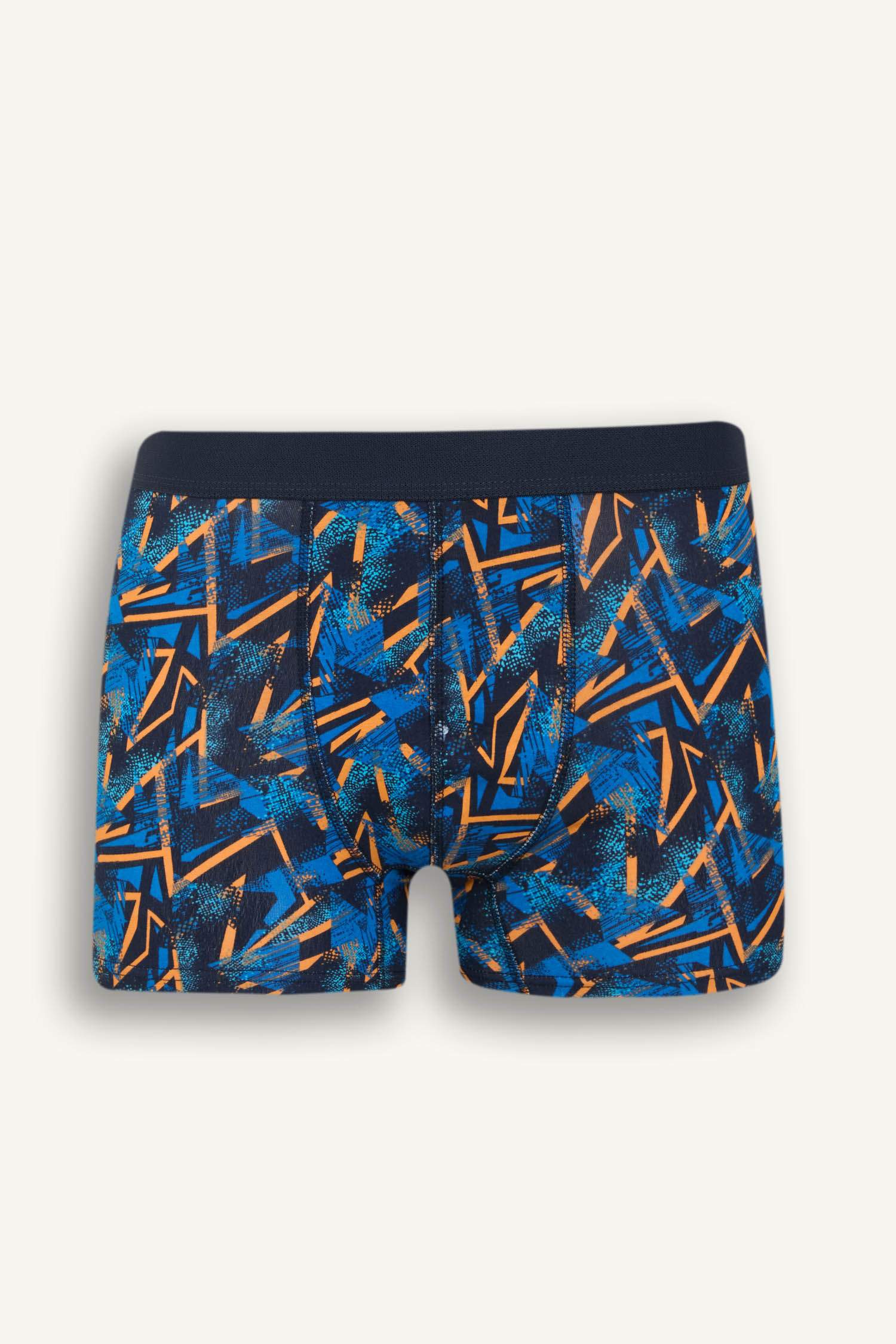 Regular Fit Baskılı 3'lü Boxer