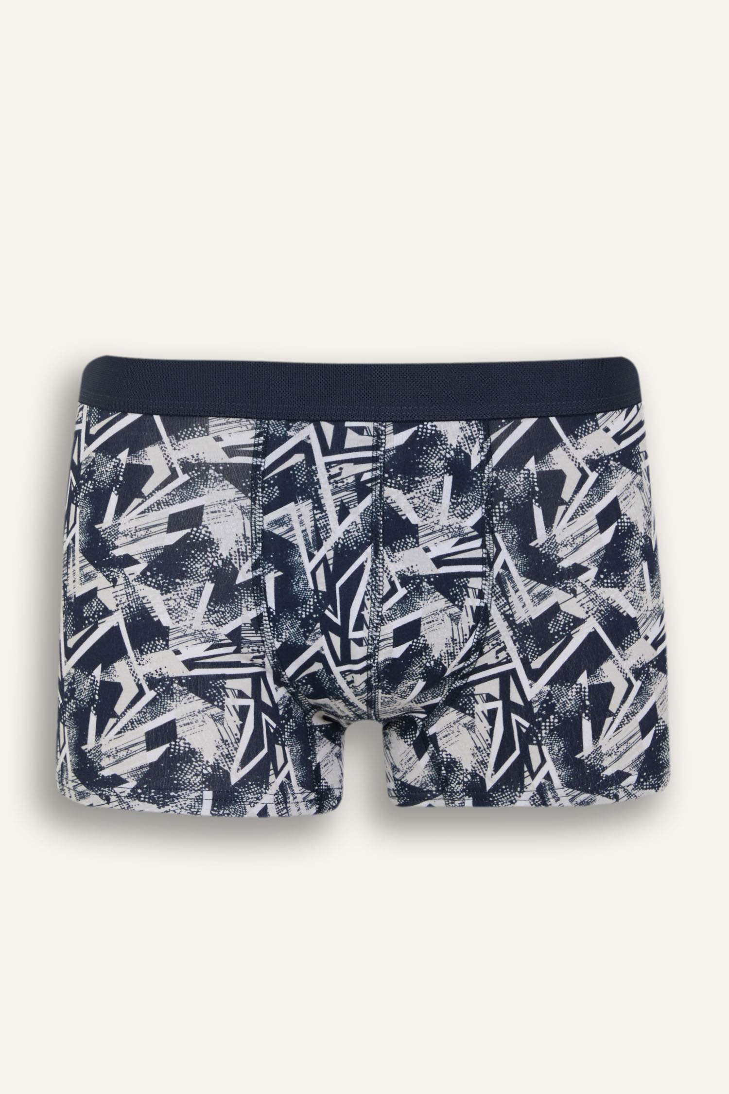 Regular Fit Baskılı 3'lü Boxer