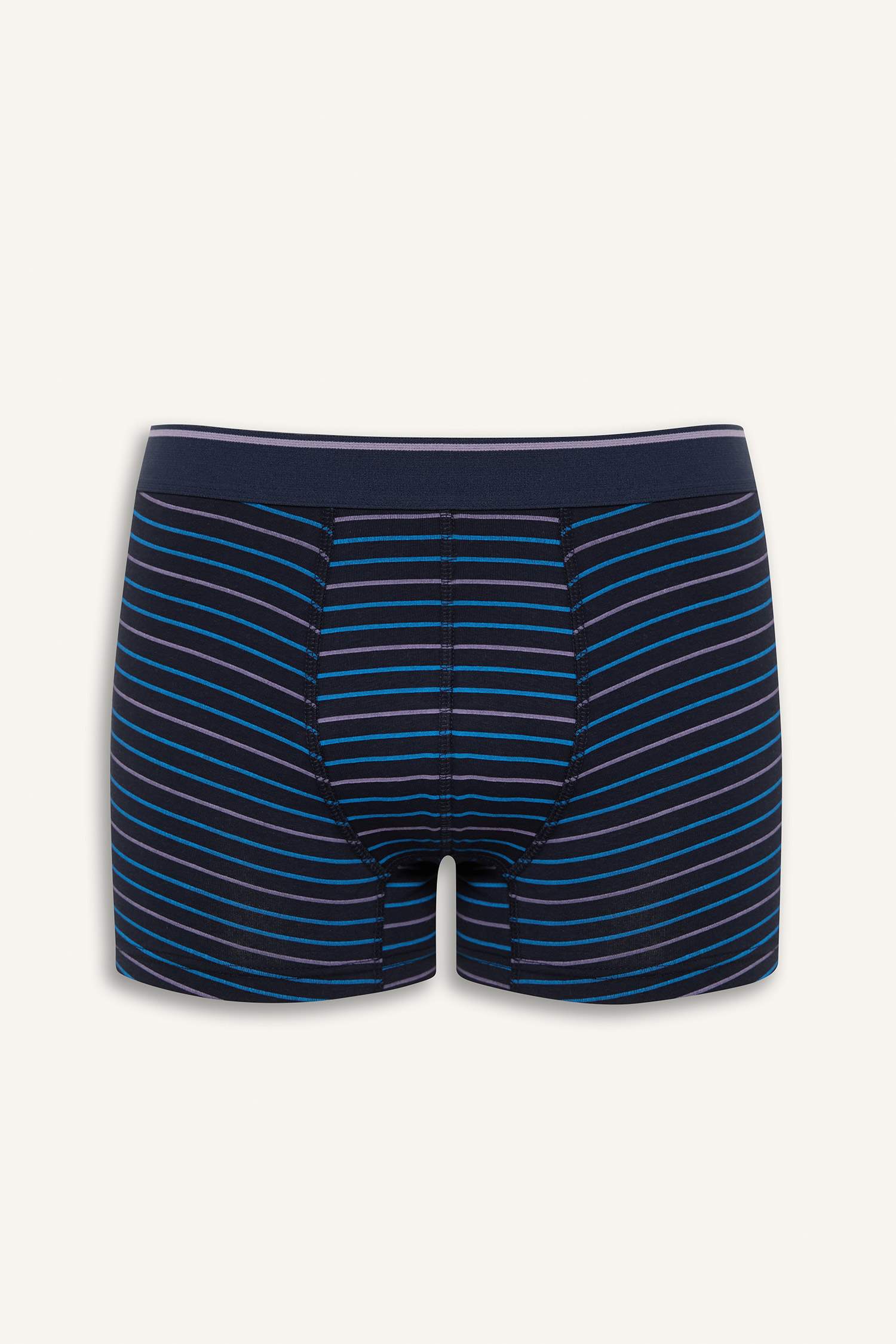Regular Fit Çizgili 3'lü Boxer