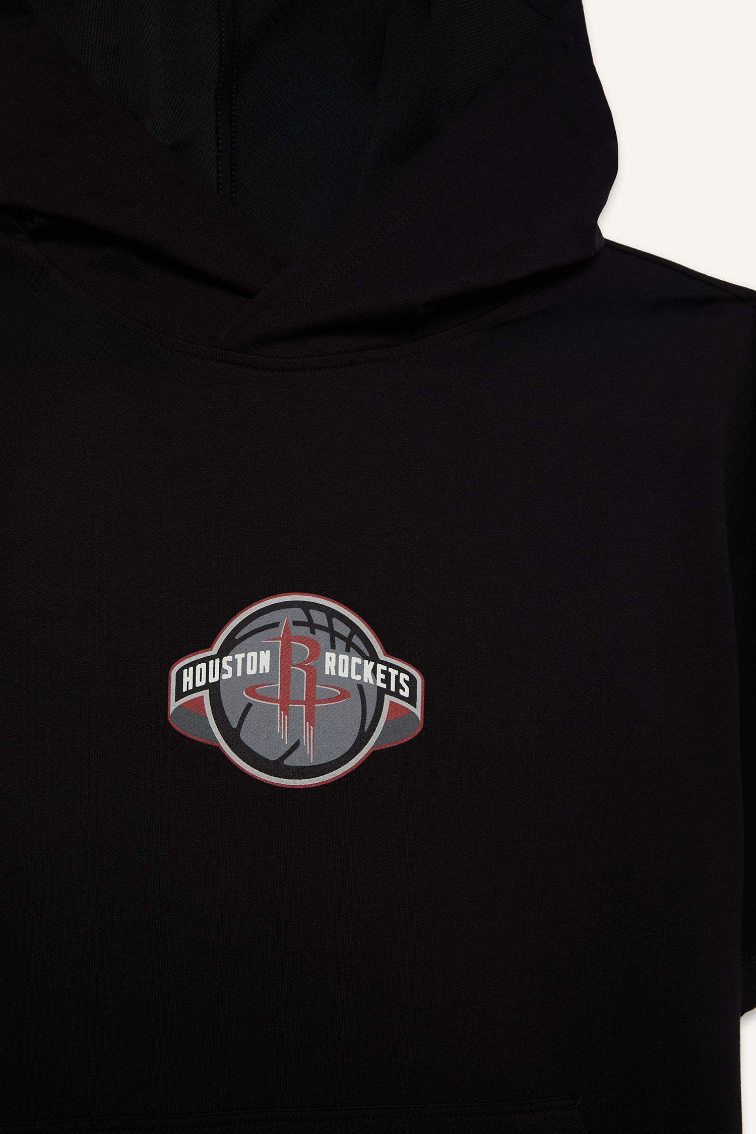 T-shirt NBA Houston Rockets oversize à capuche de DeFactoFit