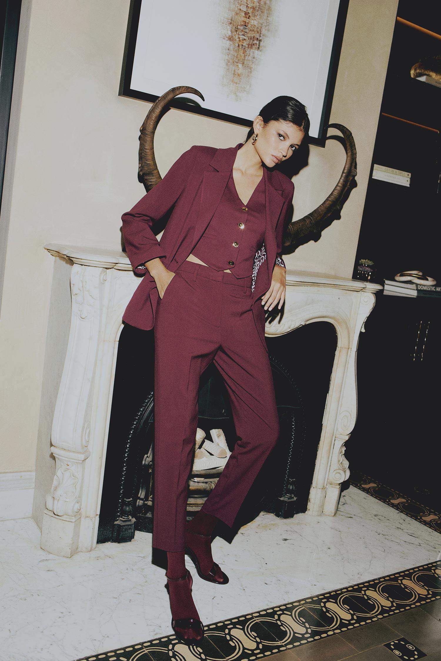 Sorbe x DeFacto Carrot Fit Pantolon Havuç Kesim Normal Bel Düz Paça Cepli