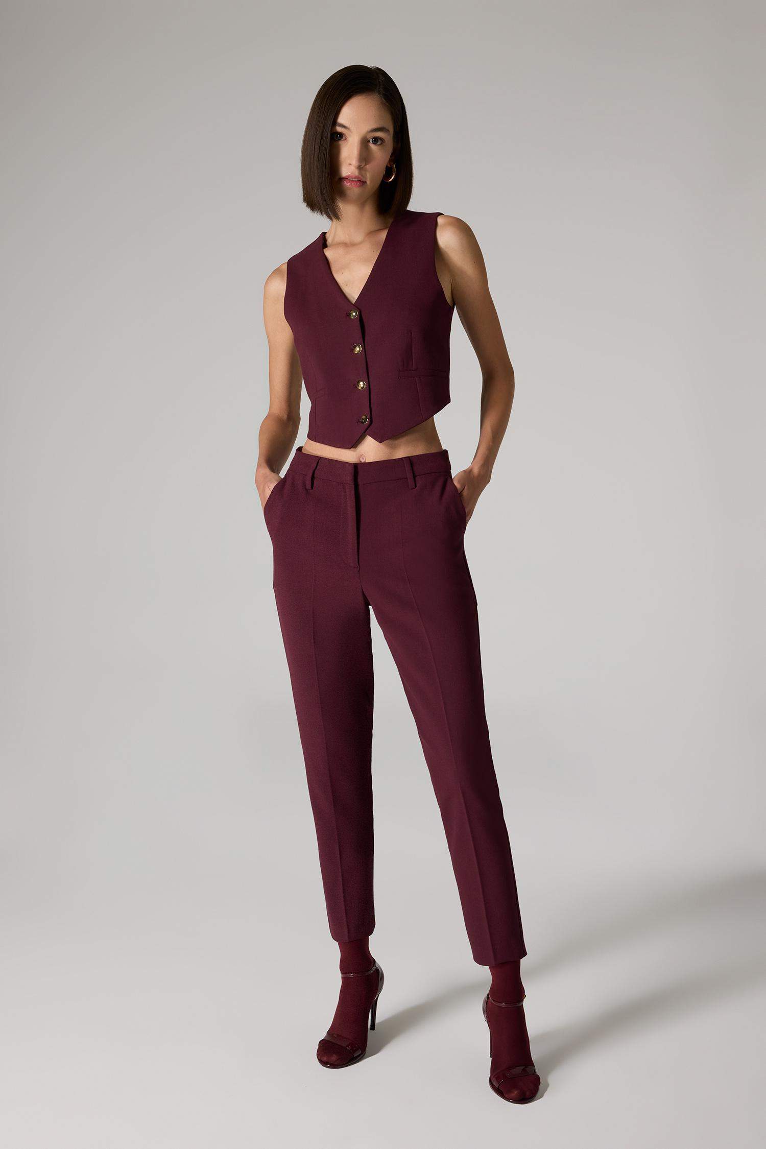 Sorbe x DeFacto Regular Fit V Yaka Düğmeli Blazer Yelek