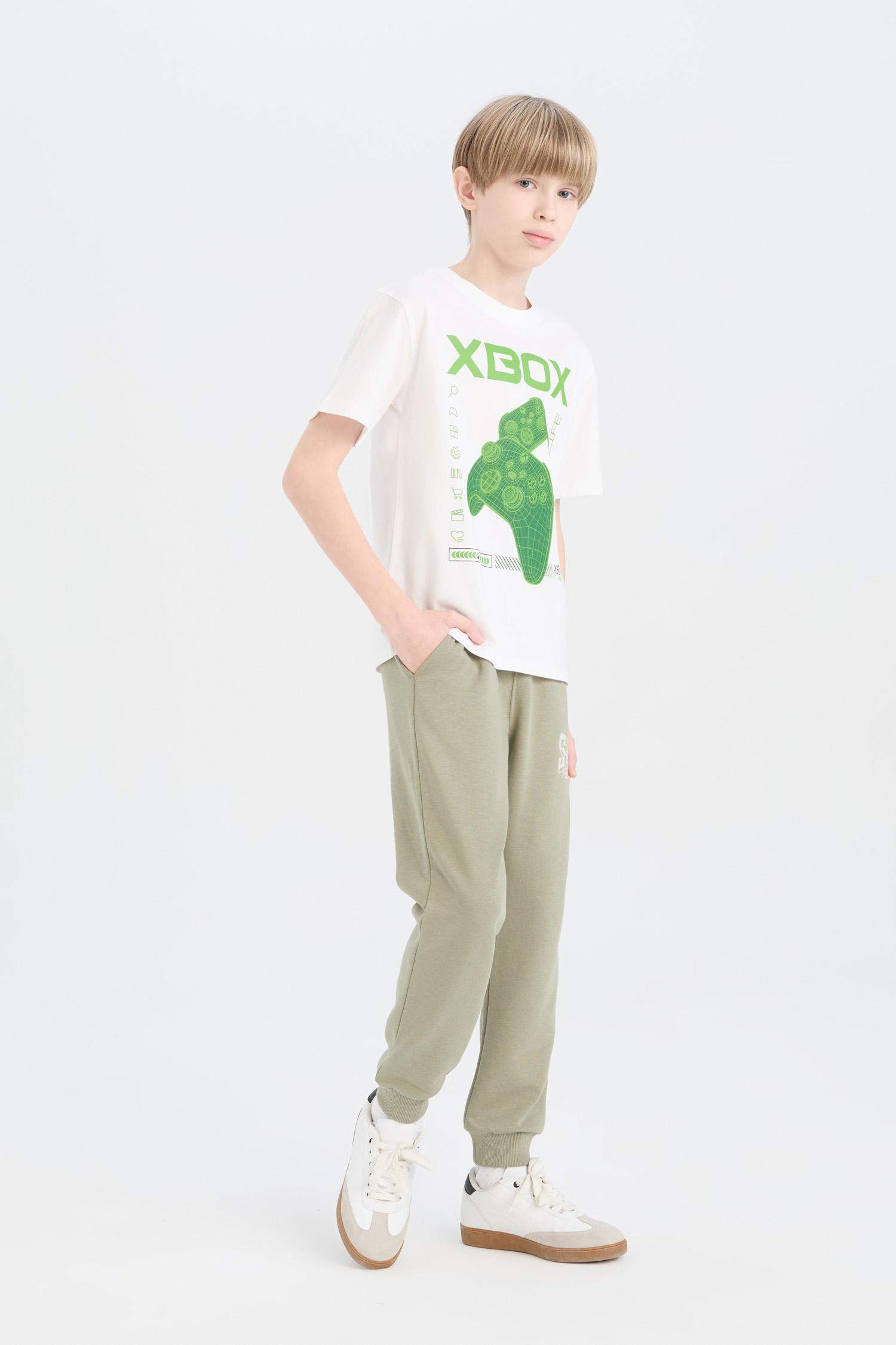 Pantalon de jogging à imprimé et poches pour garçon