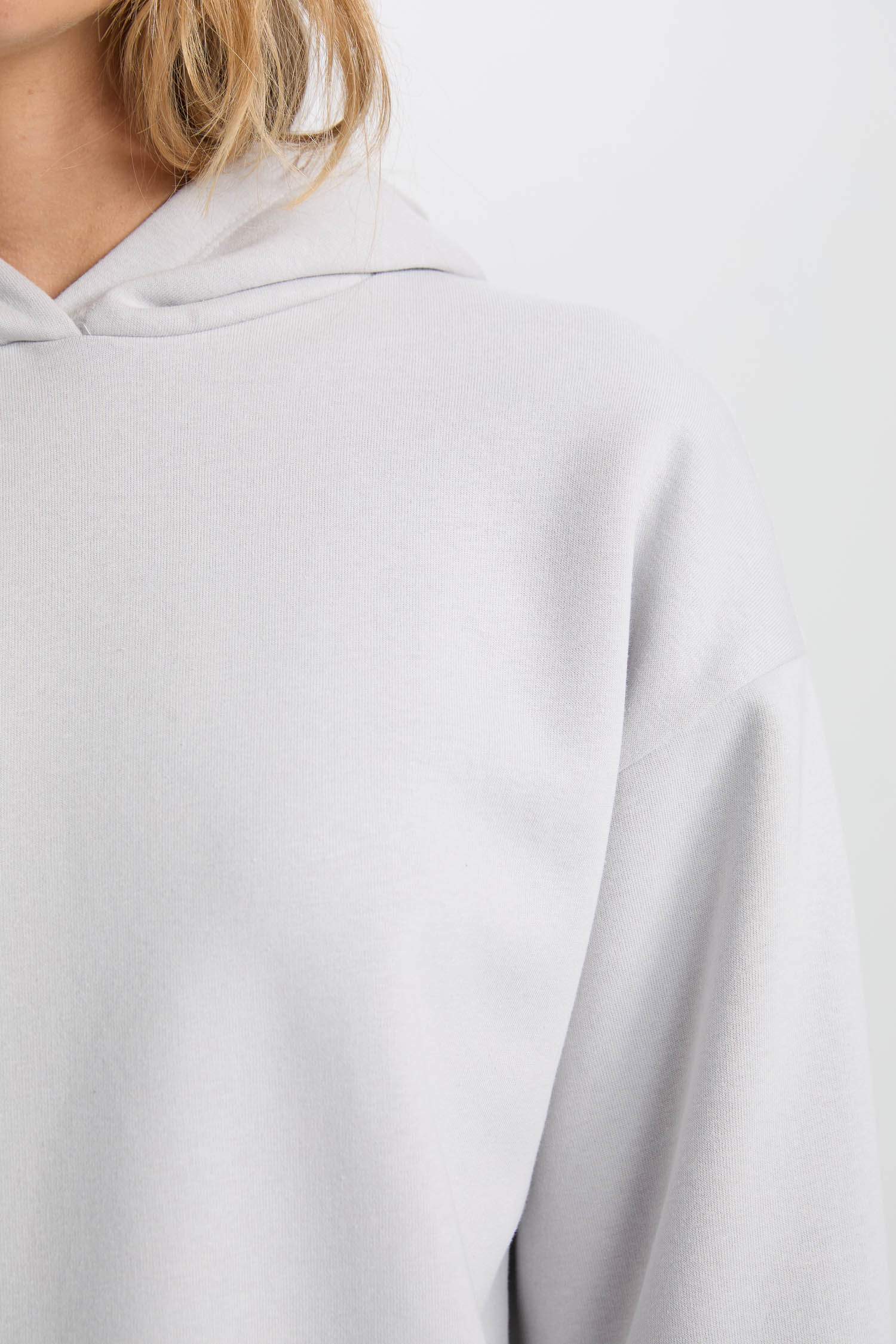 Sweat à capuche basique à Coupe décontractée