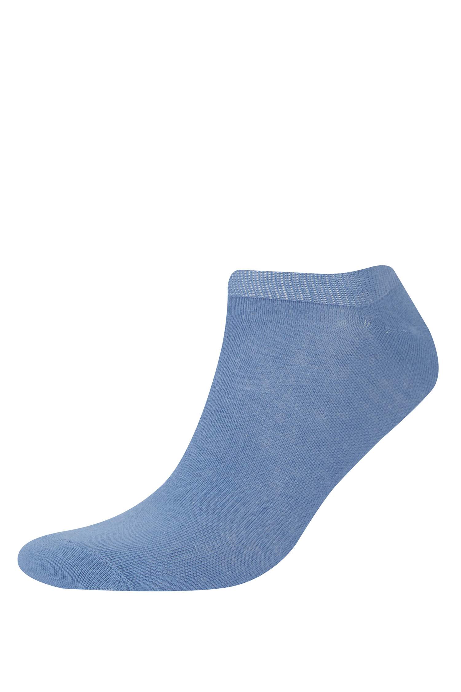 Erkek 3'lü Pamuklu Patik Çorap