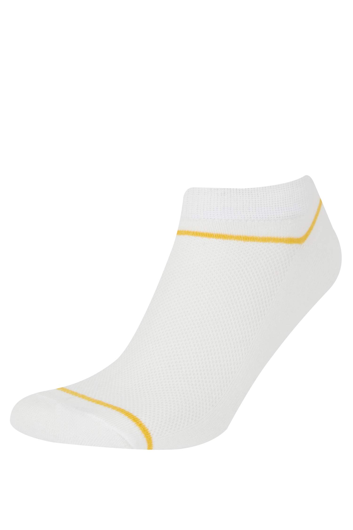 Erkek 5'li Pamuklu Patik Çorap