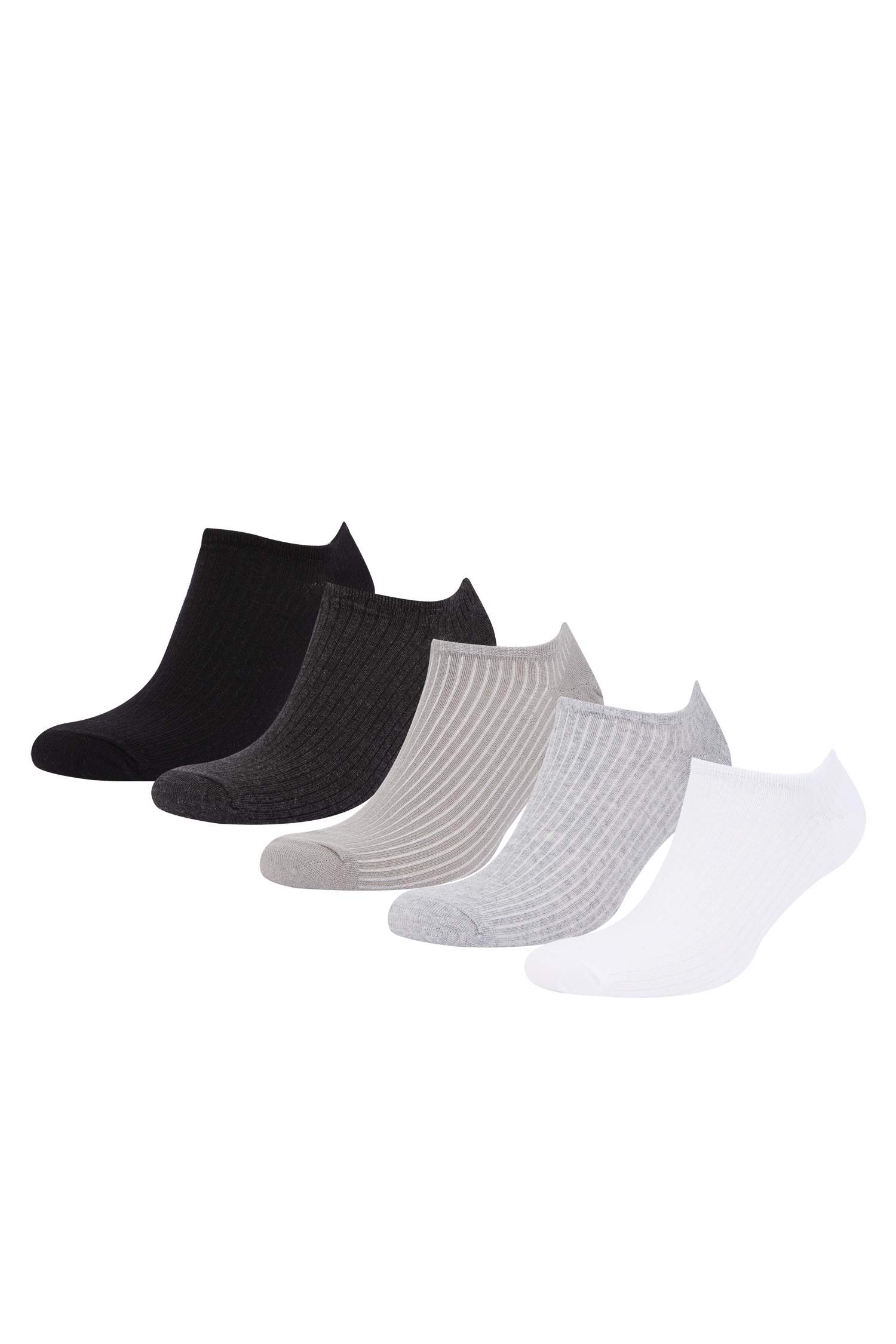 Boy 5 Piece Cotton Ankle Socks