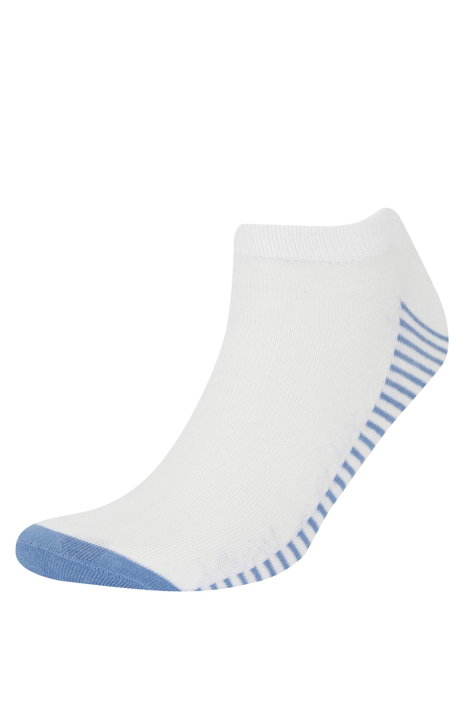 Erkek 5'li Pamuklu Patik Çorap