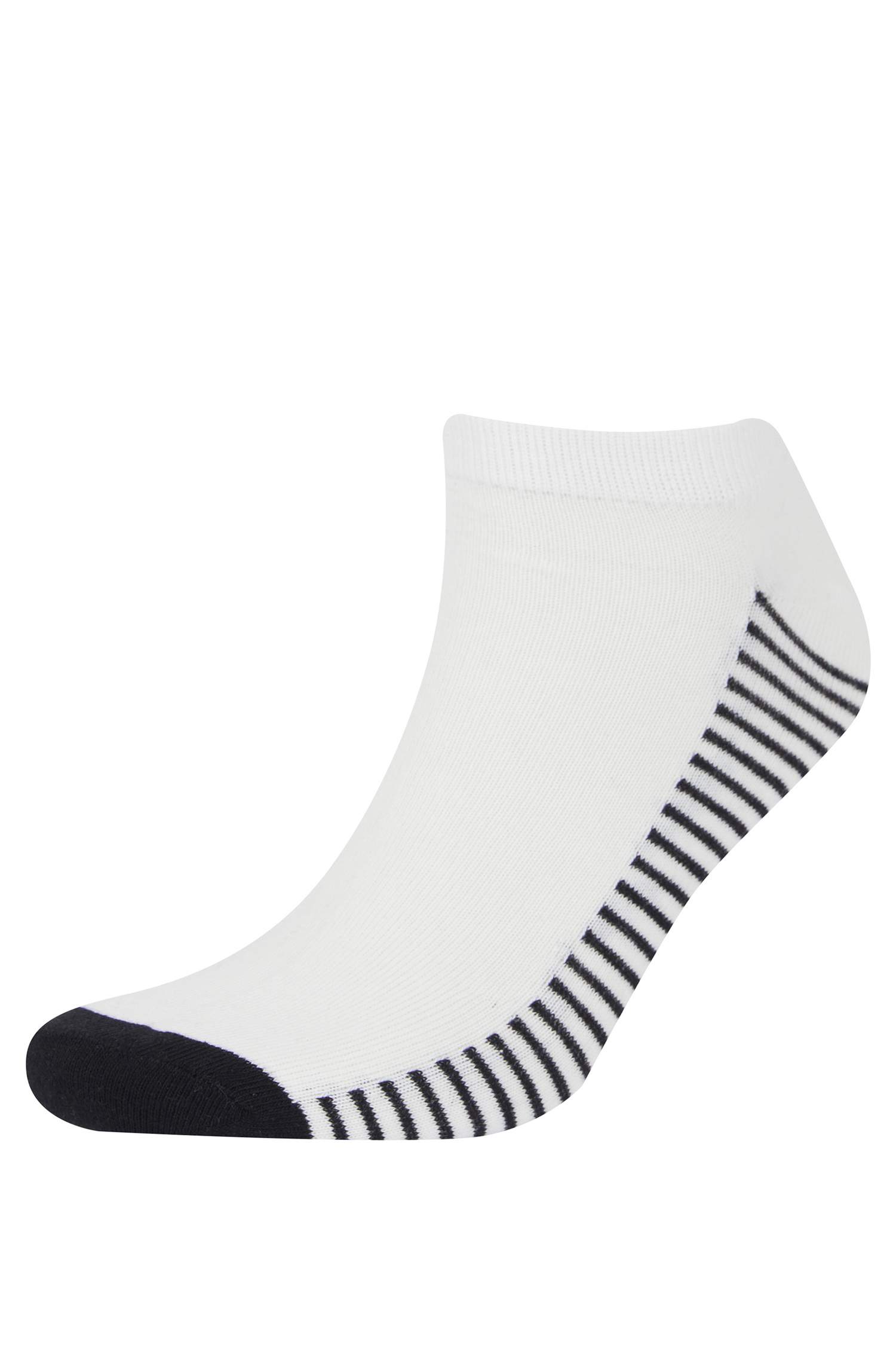 Erkek 5'li Pamuklu Patik Çorap