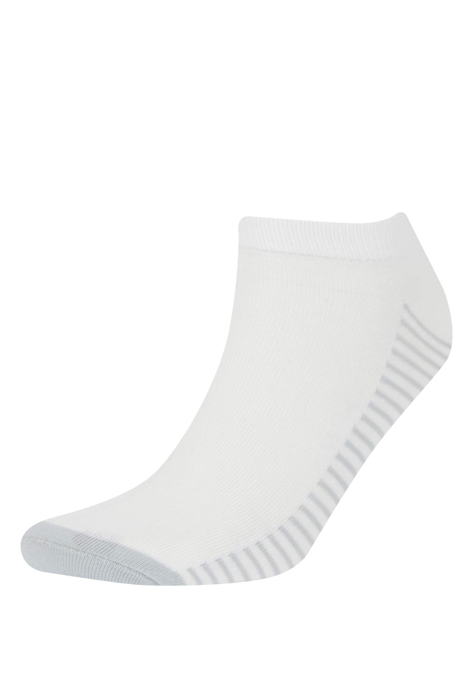 Erkek 5'li Pamuklu Patik Çorap