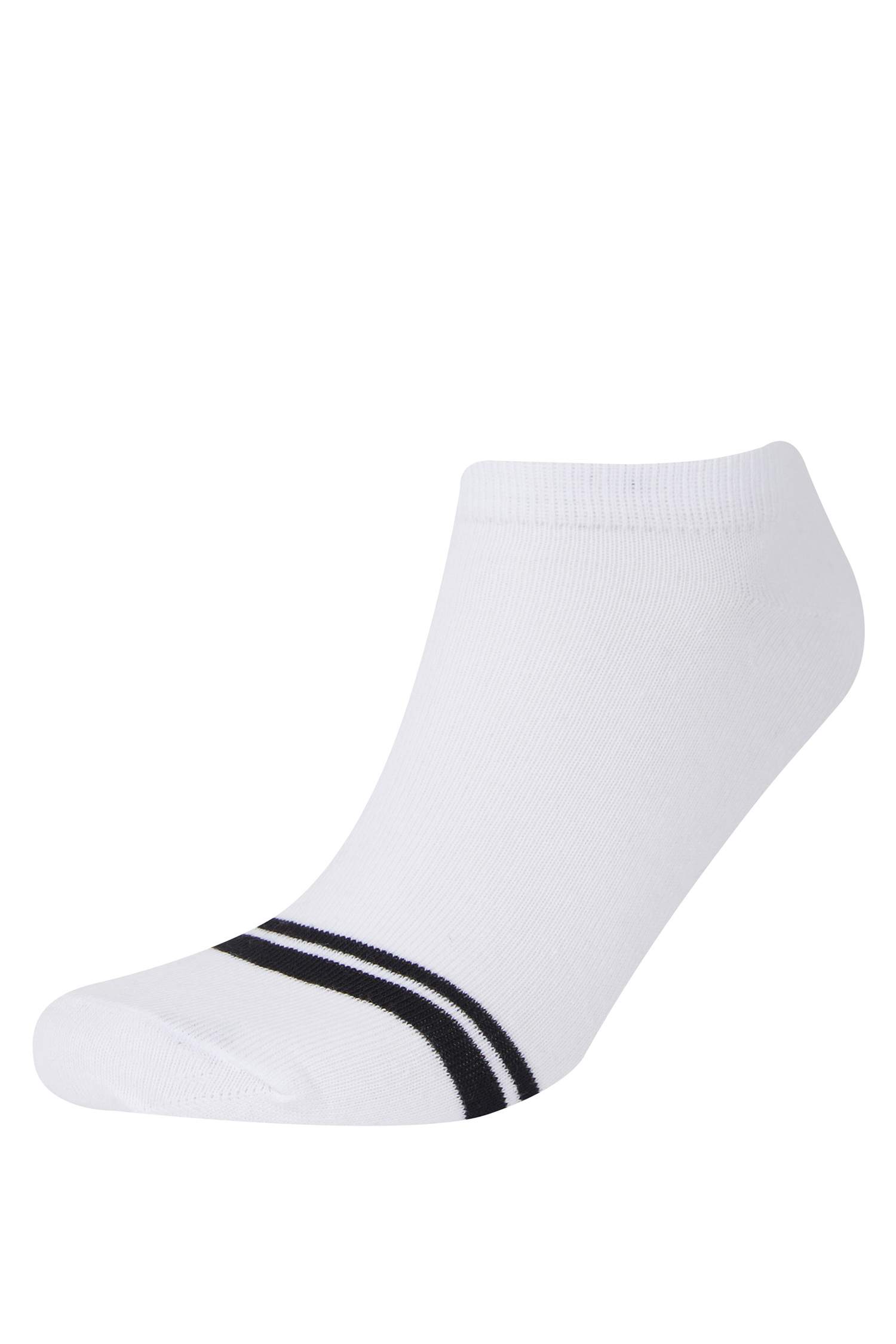 Erkek 5'li Pamuklu Patik Çorap