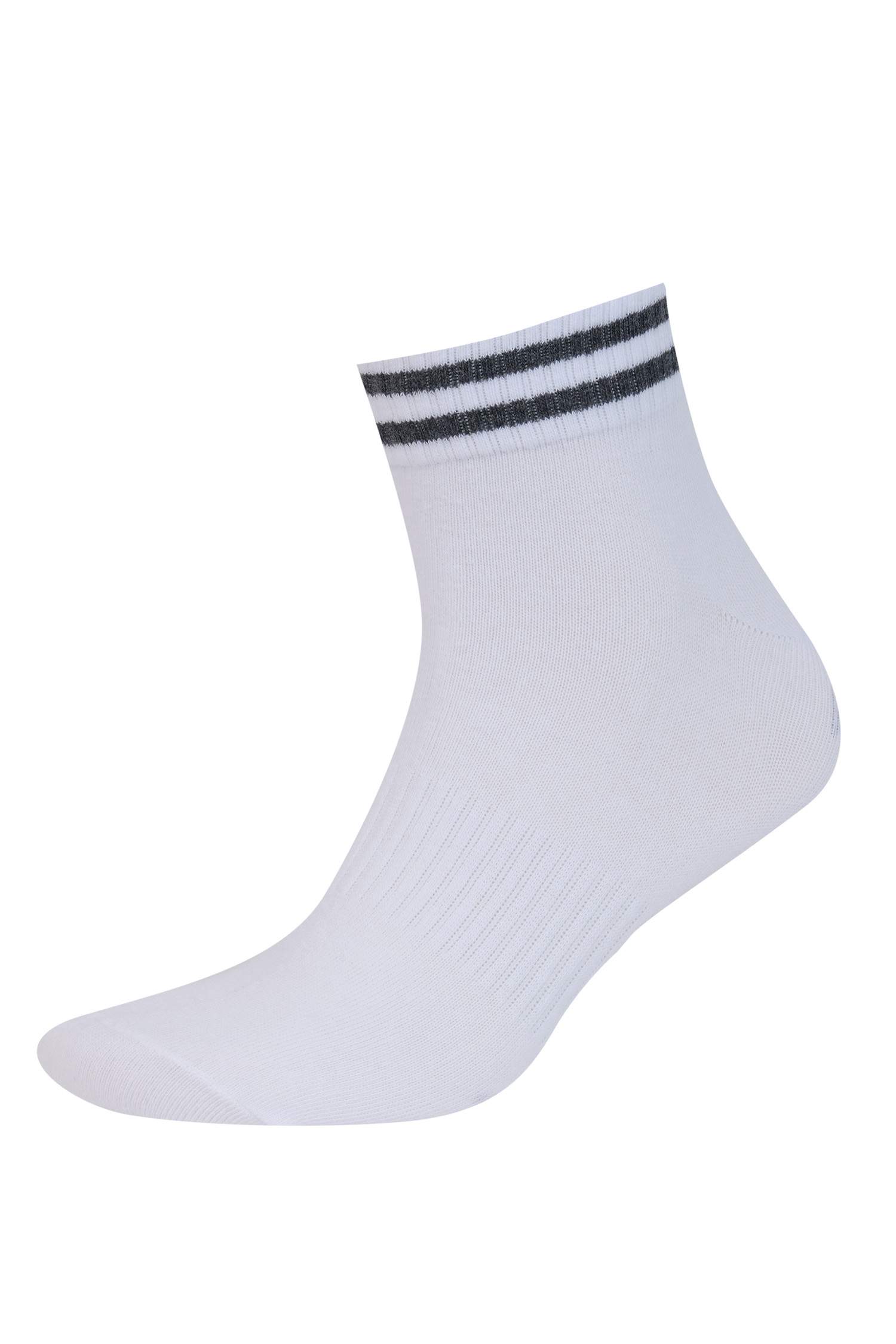 جوارب قصيرة من قطن للرجال - 5 قطع