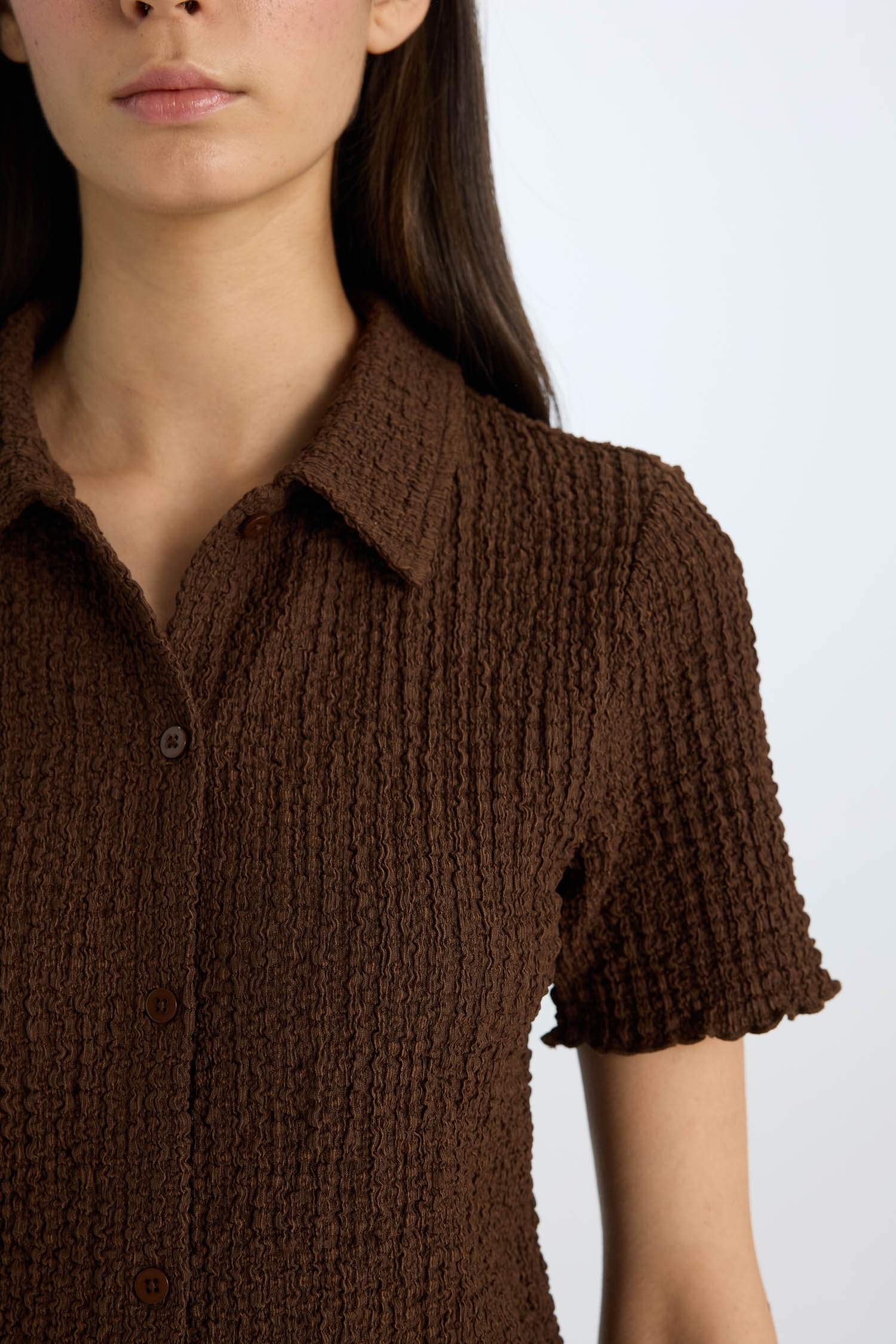 поло жаға кресс матасы Қысқа жеңді футболка