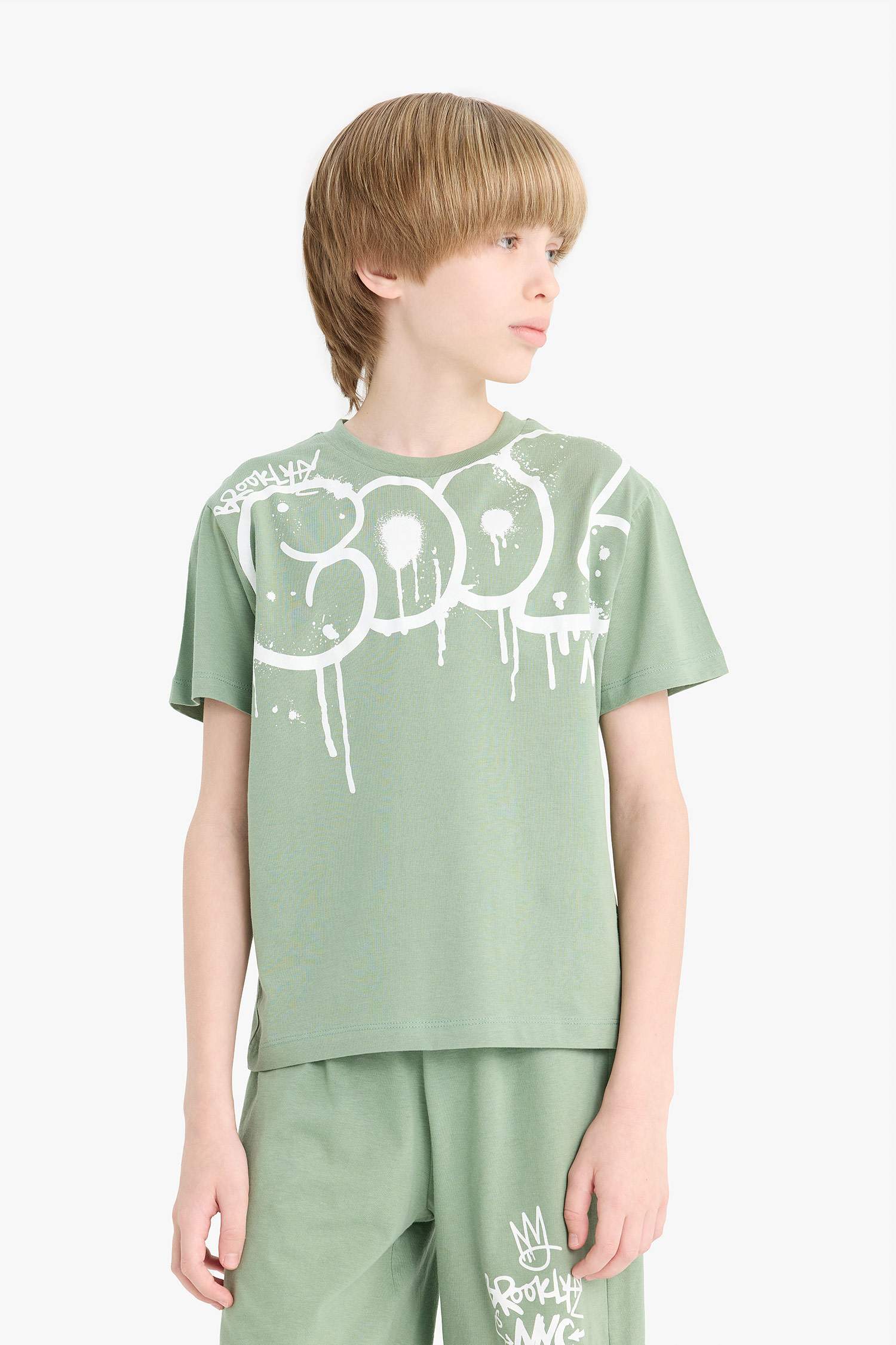 Boy Regular Fit 2 Piece Pajama Set