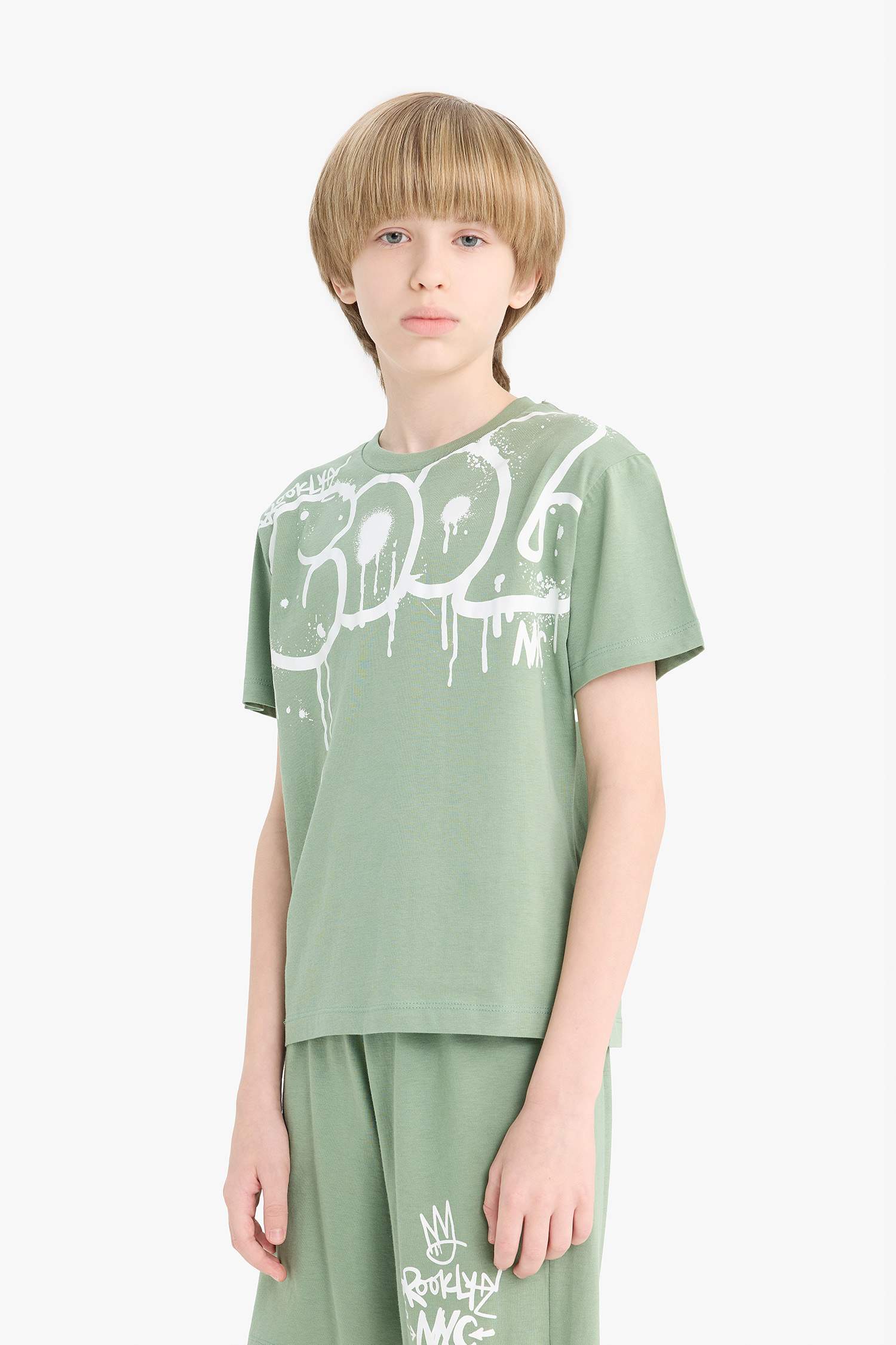 Boy Regular Fit 2 Piece Pajama Set