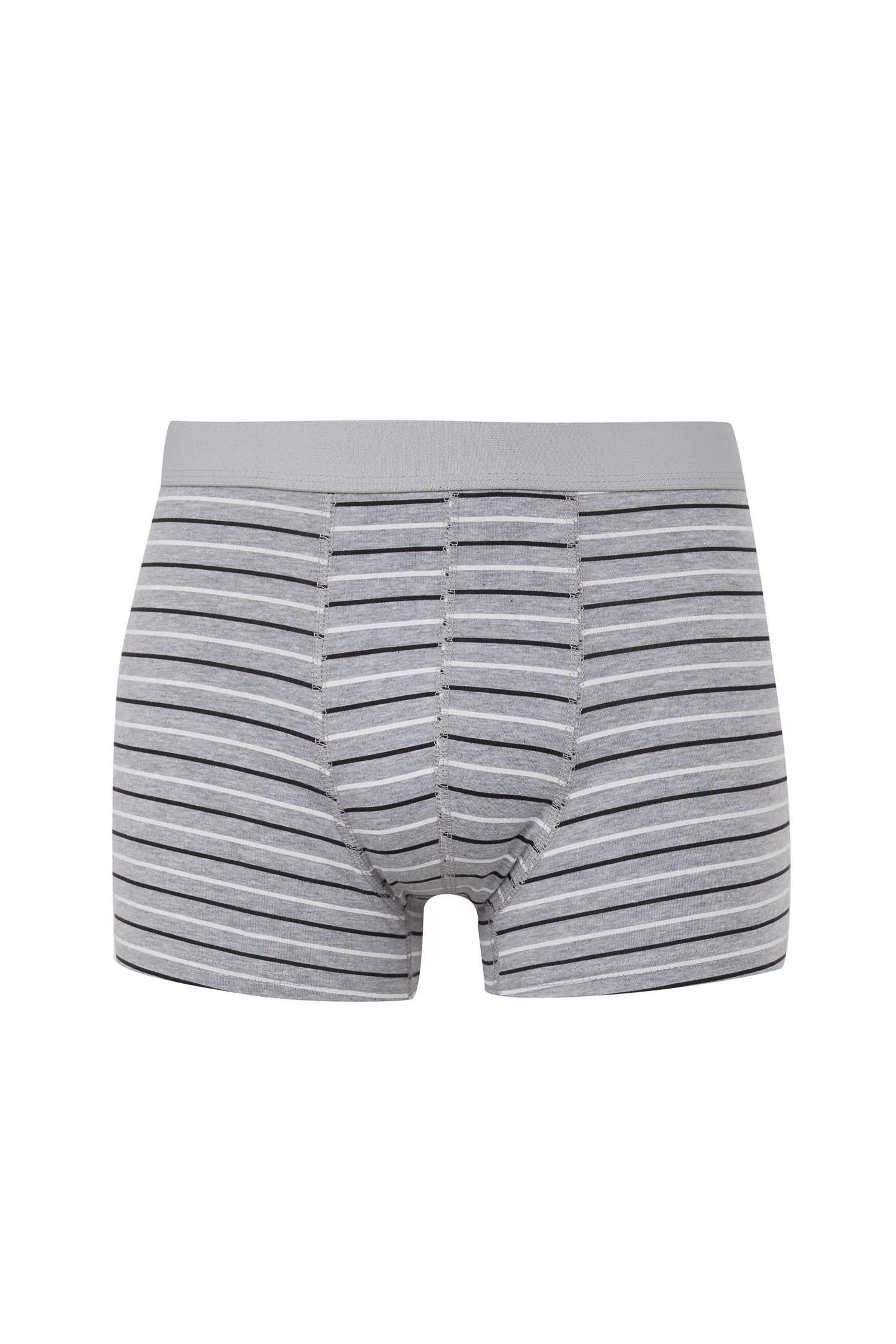 Erkek Çizgili 3'lü Boxer