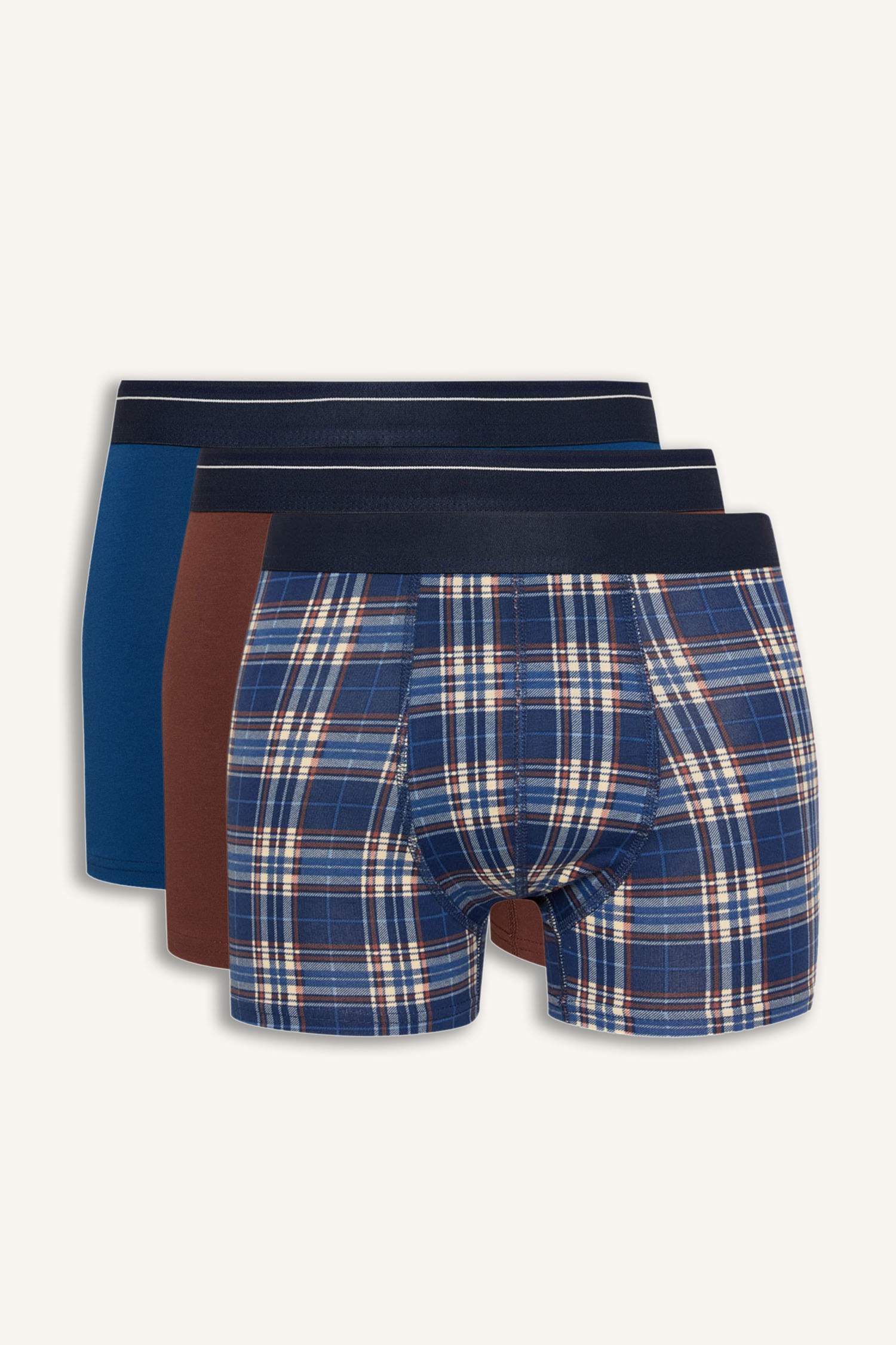 بوكسر قصة عادية - 3 قطع