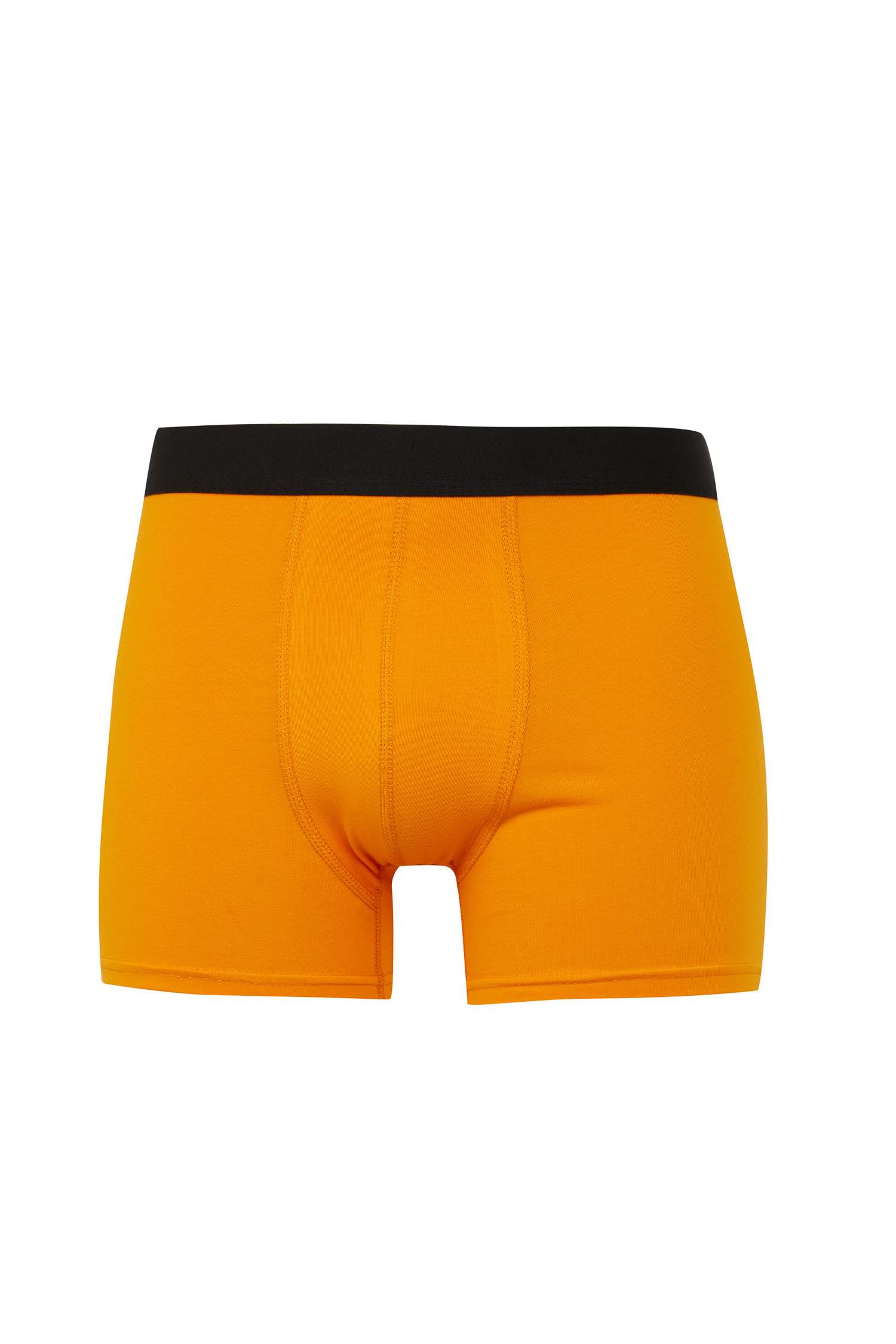 Regular Fıt Bal Kabağı Baskılı 3'lü Boxer