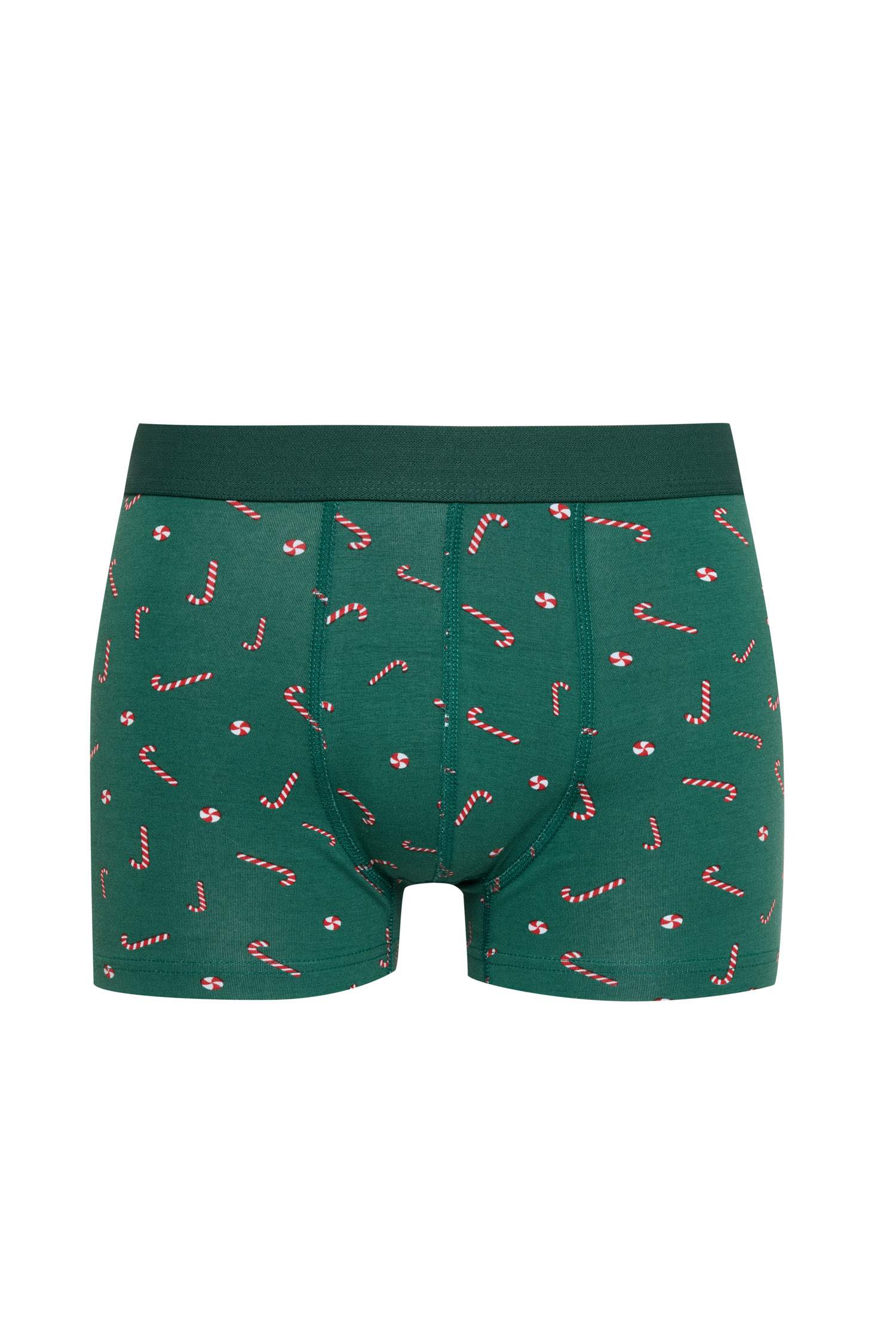 Erkek Yılbaşı Temalı Boxer