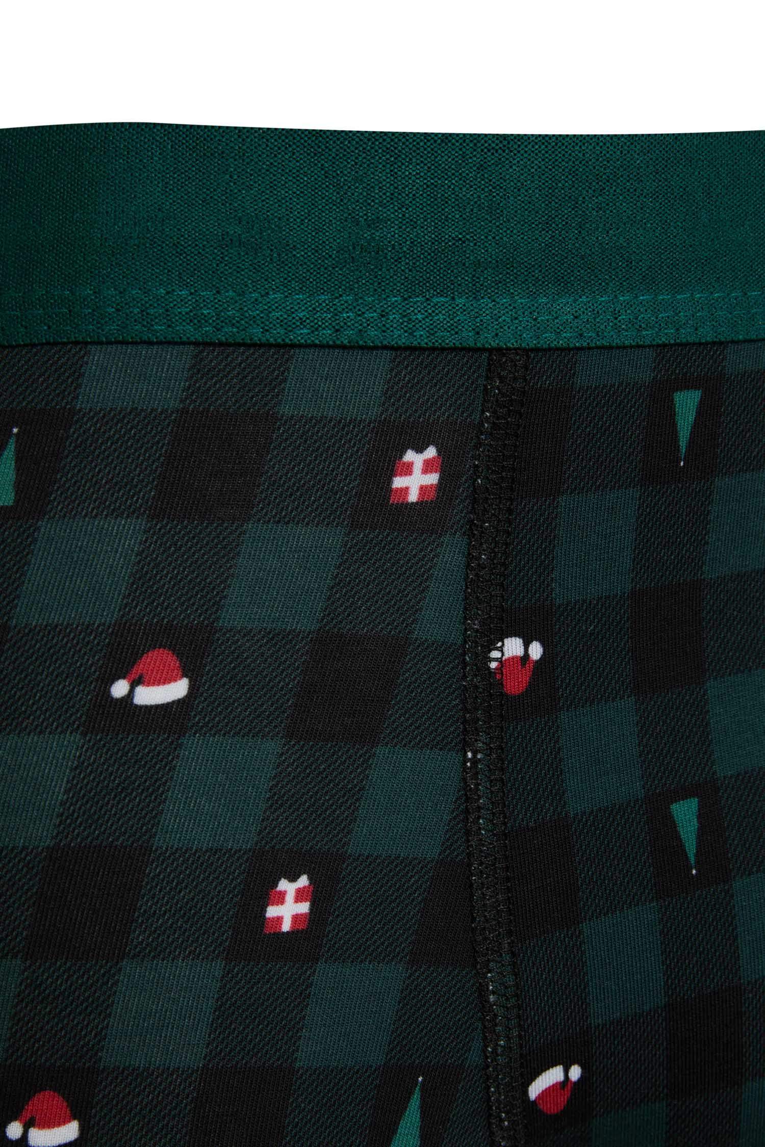 Erkek Yılbaşı Temalı Boxer