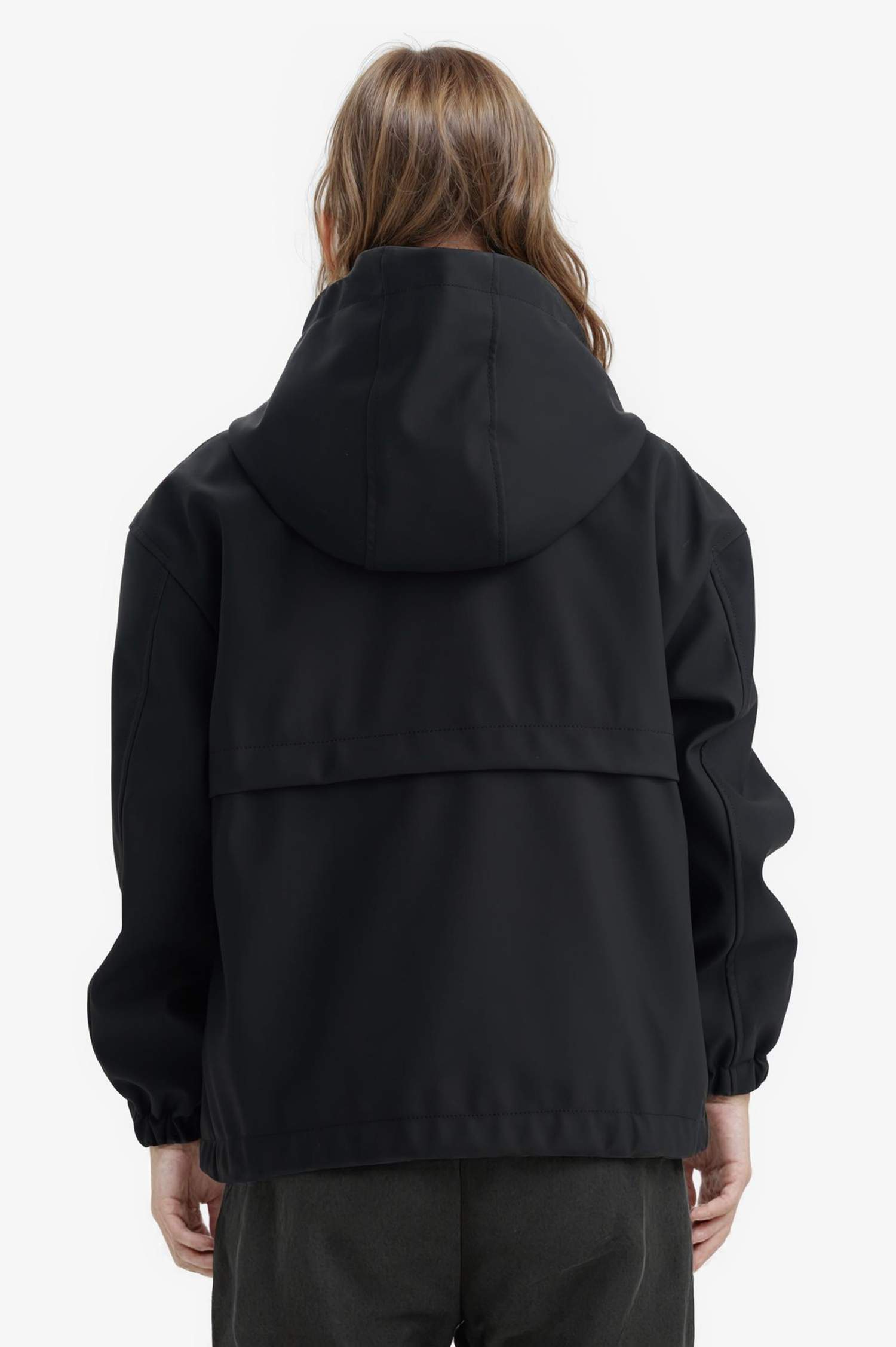 جاكيت مطر بناتي مقاوم للماء بغطاء للرأس