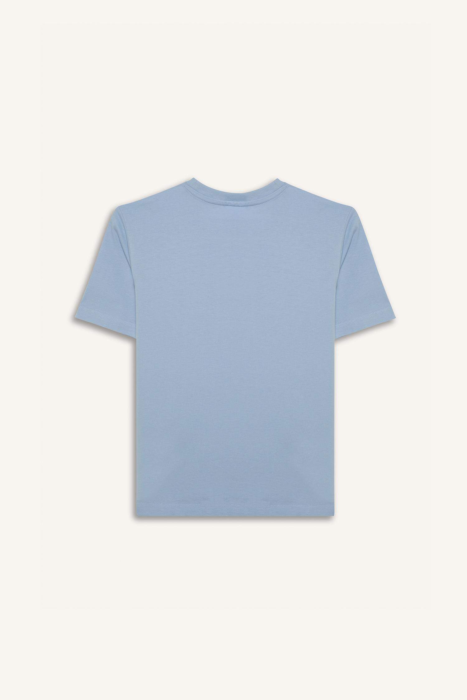 Boy Crew Neck Printed Short Sleeve T-Shirt