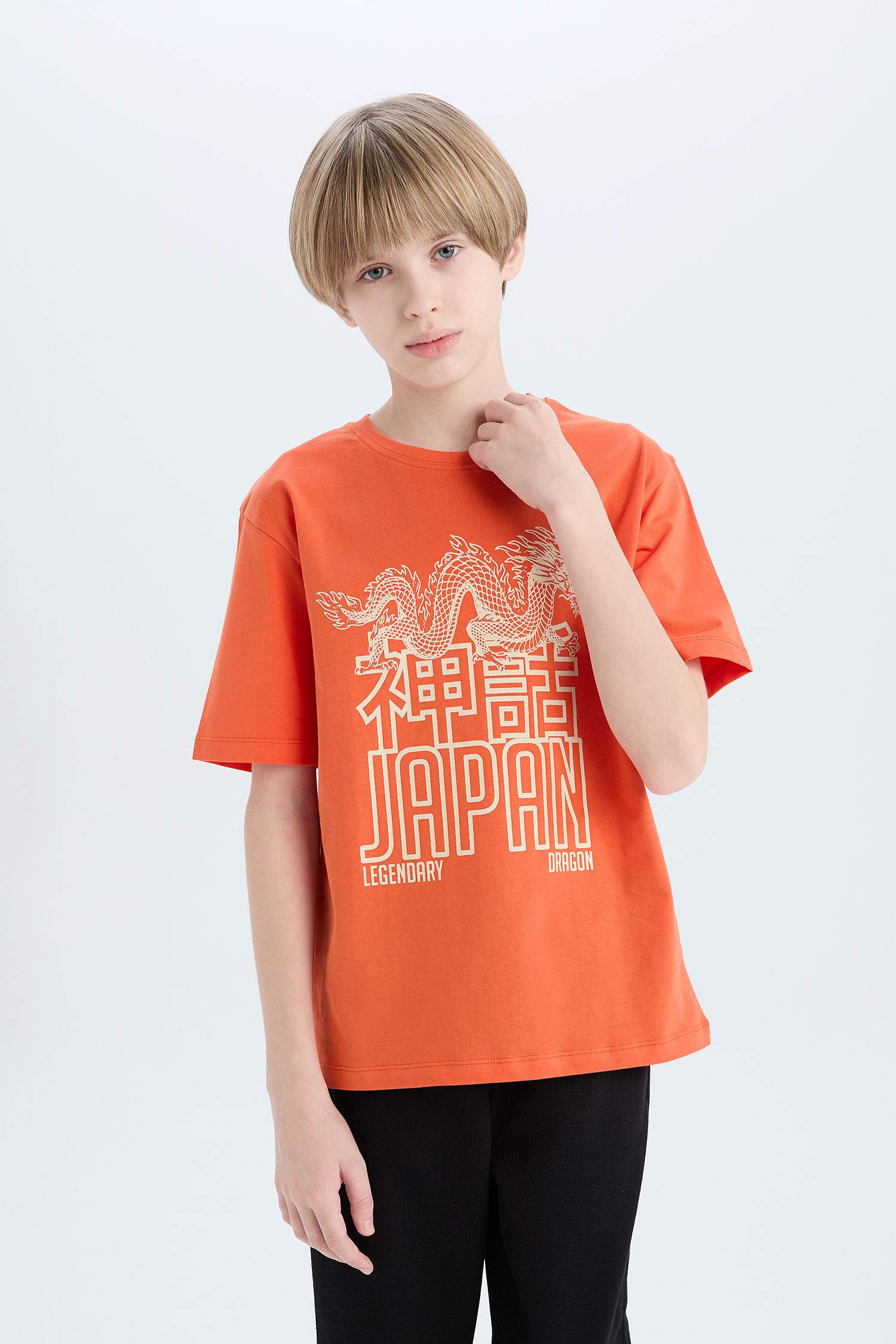Regular Fit Printed Short Sleeve T-Shirt