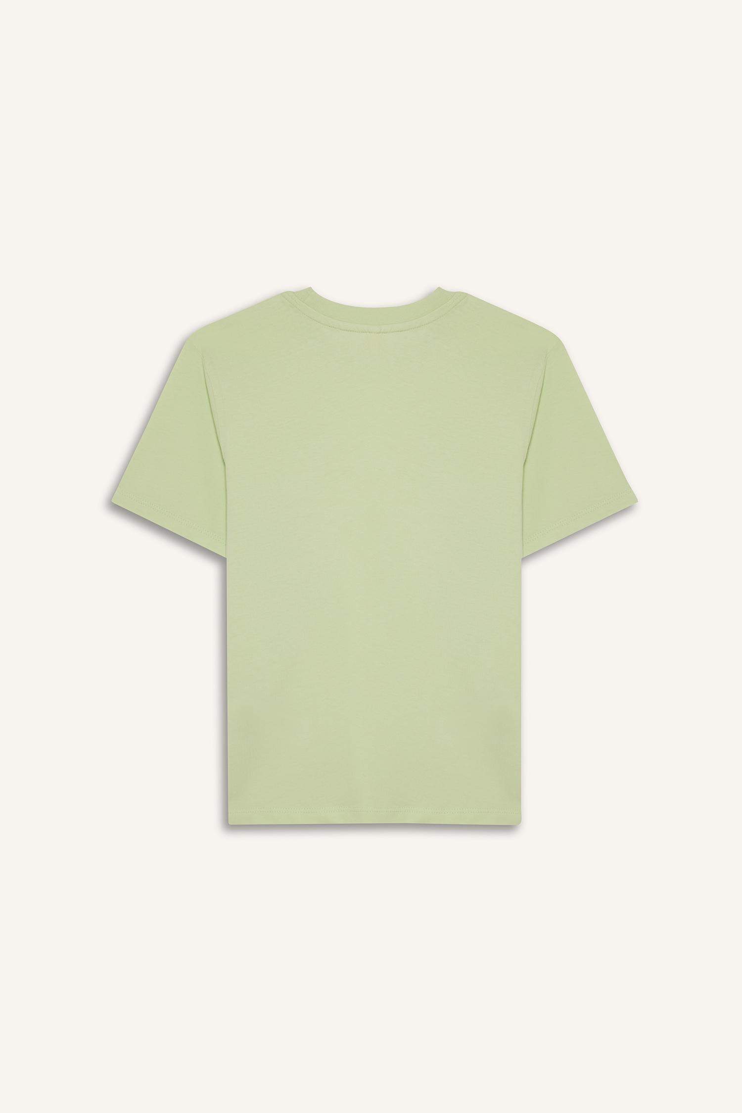 Erkek Çocuk Bisiklet Yaka Baskılı Kısa Kollu Tişört