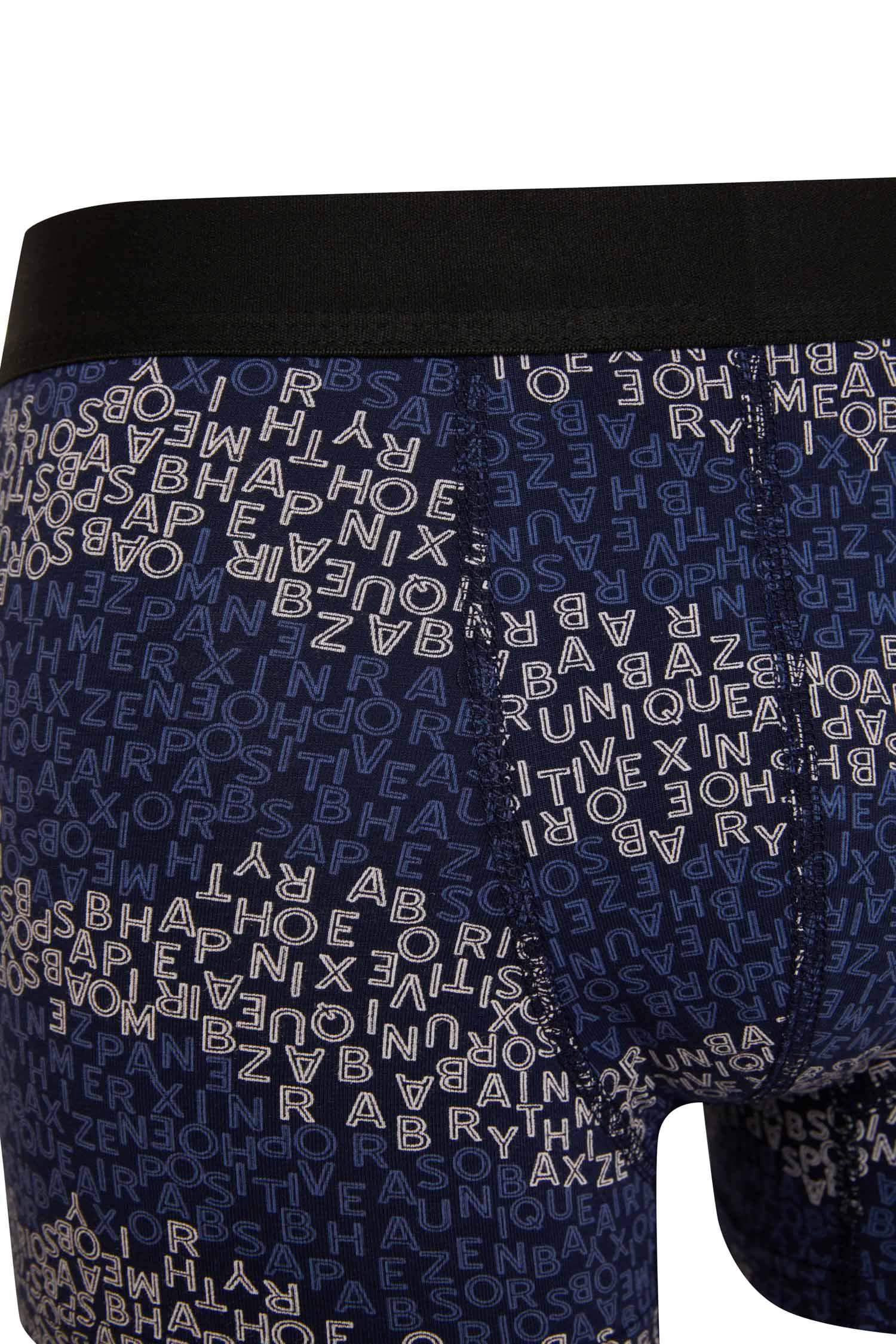 Regular Fit 3'lü Boxer