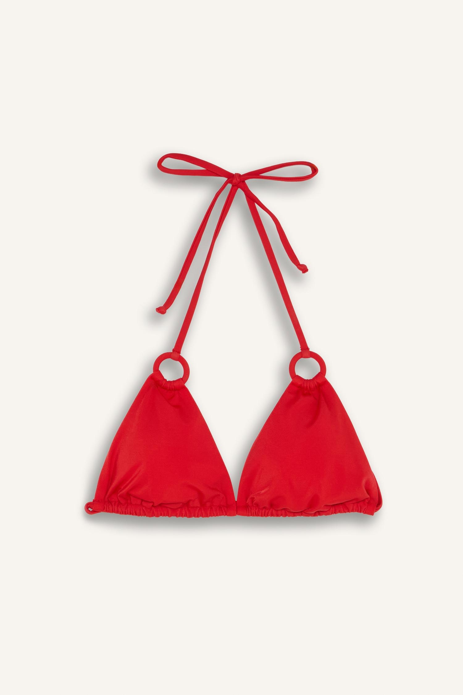 DeFacto Regular Fit Bağcıklı Bikini Üstü görsel 6