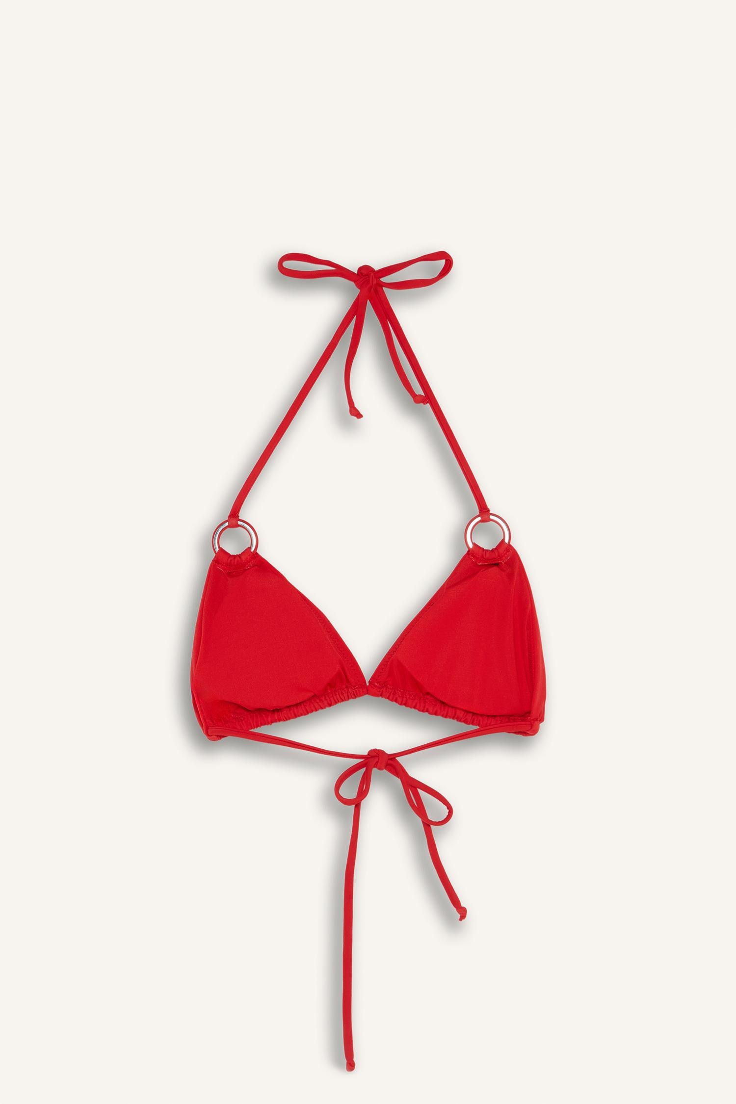 DeFacto Regular Fit Bağcıklı Bikini Üstü görsel 7