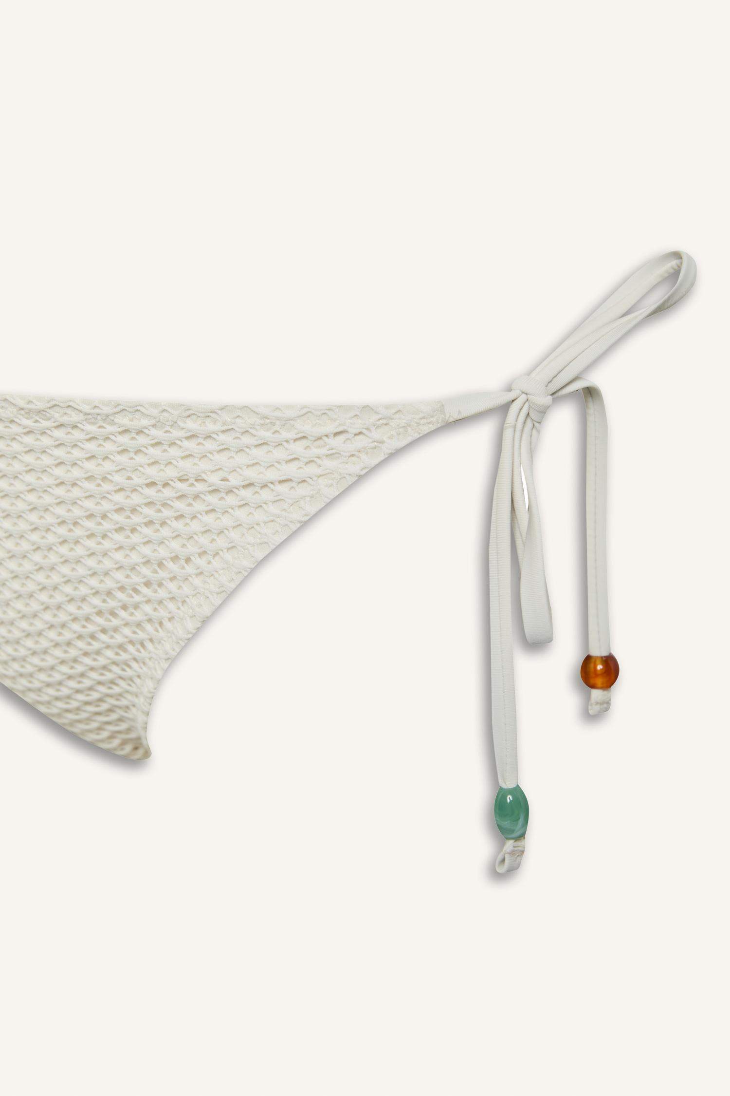 Bağcıklı Tül Bikini Altı-Fall in Love