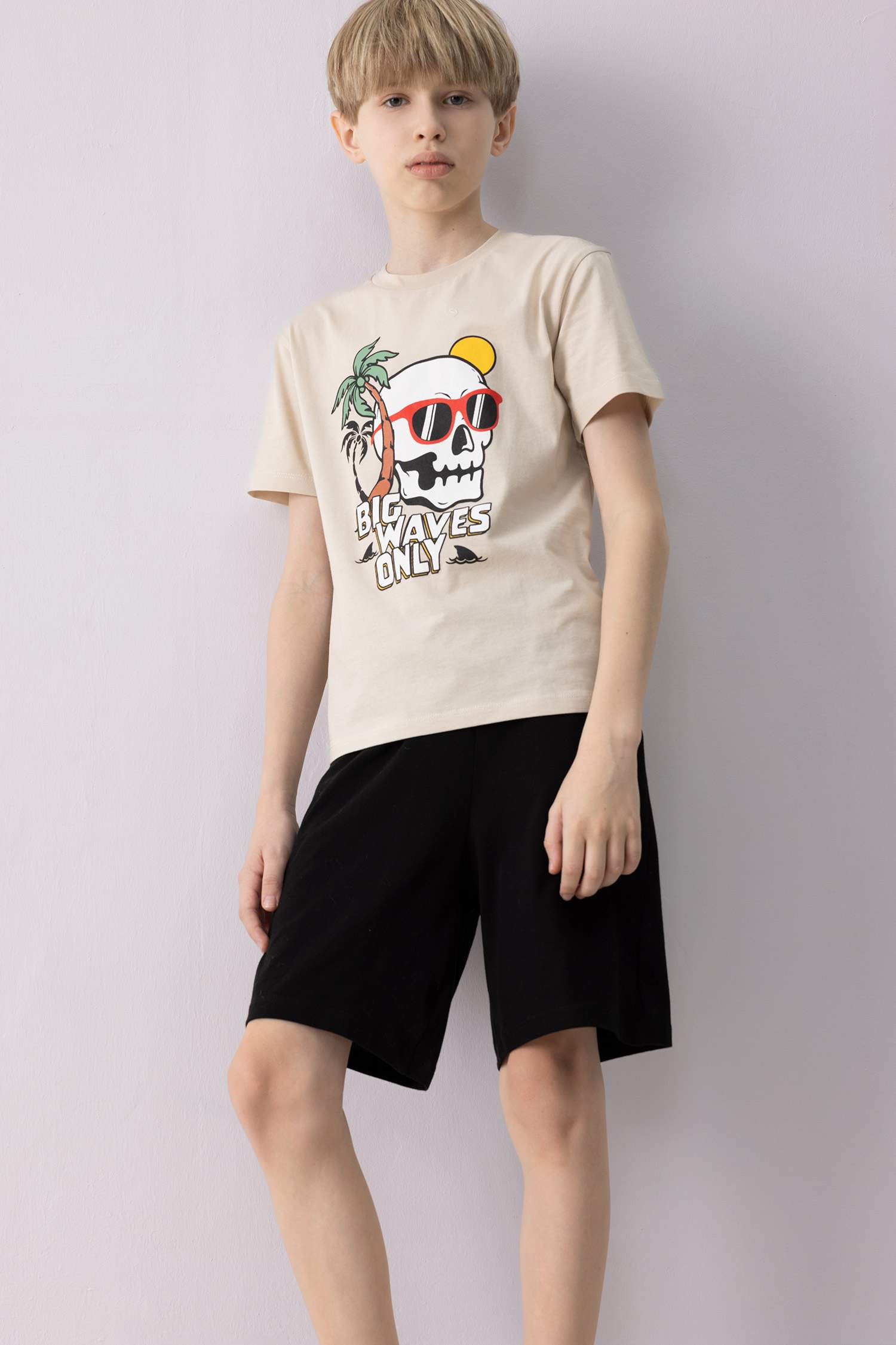 Boy Regular Fit 2 Piece Pajama Set