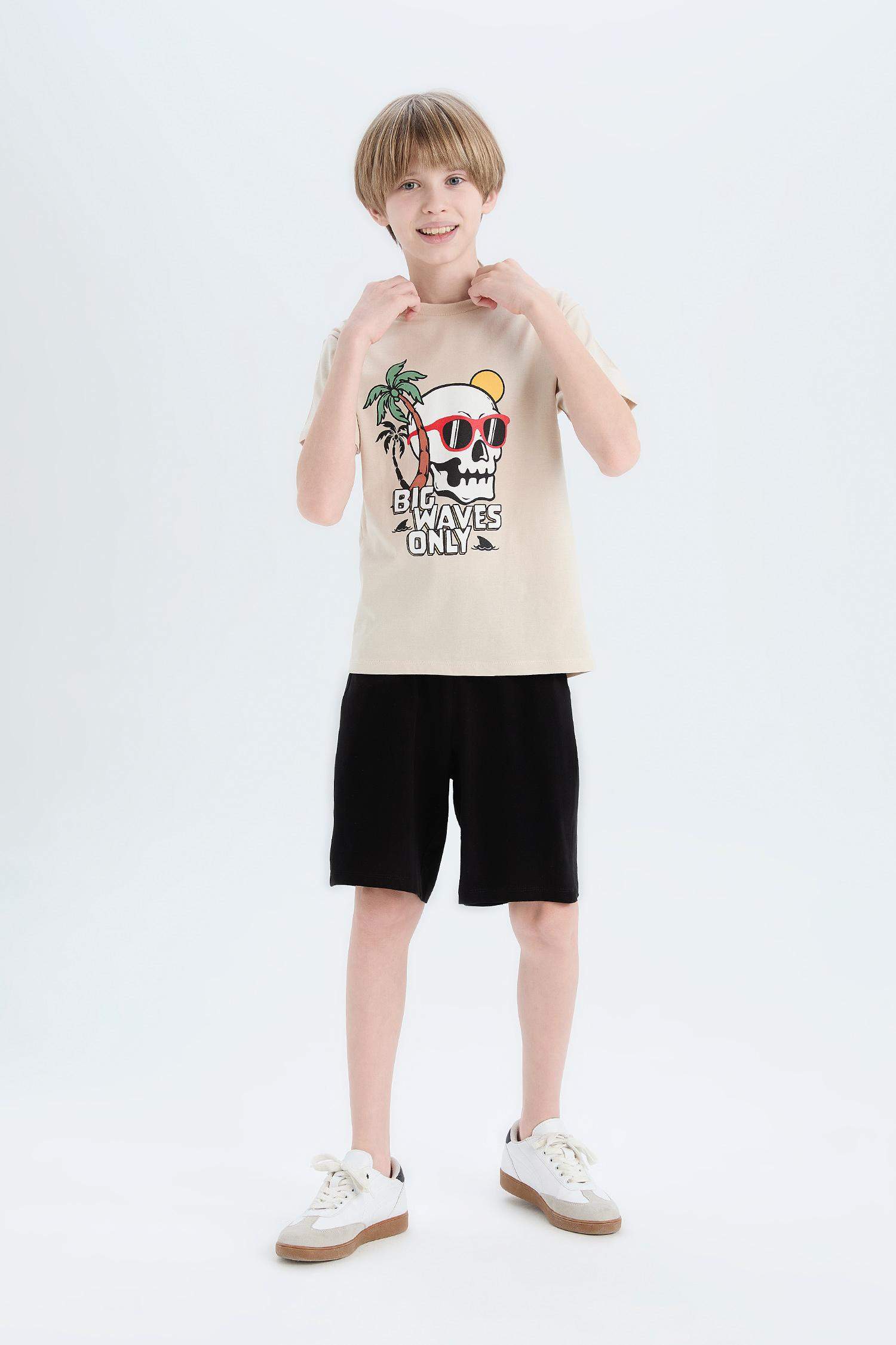 Boy Regular Fit 2 Piece Pajama Set