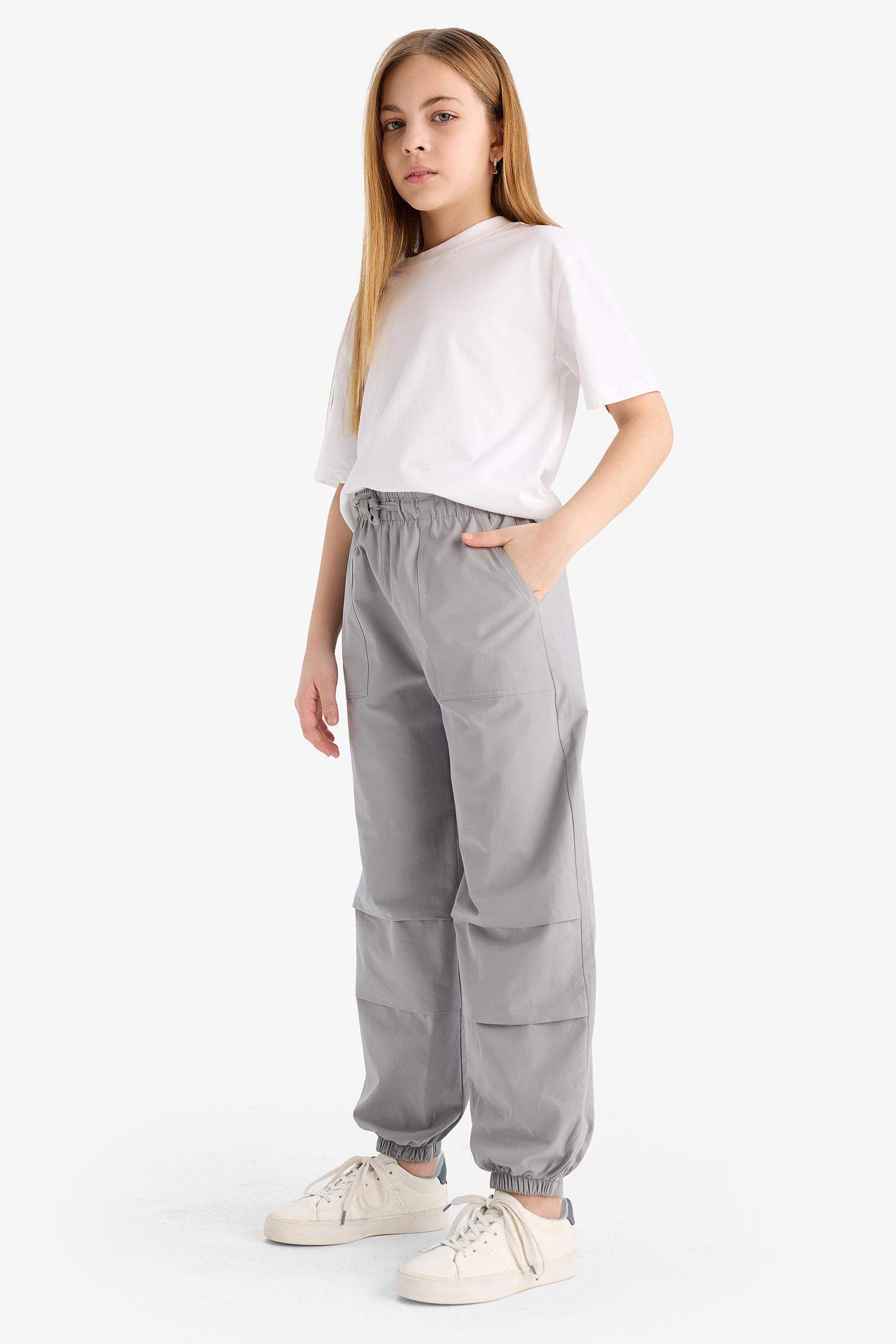 Girl Parachute Jogger Pants